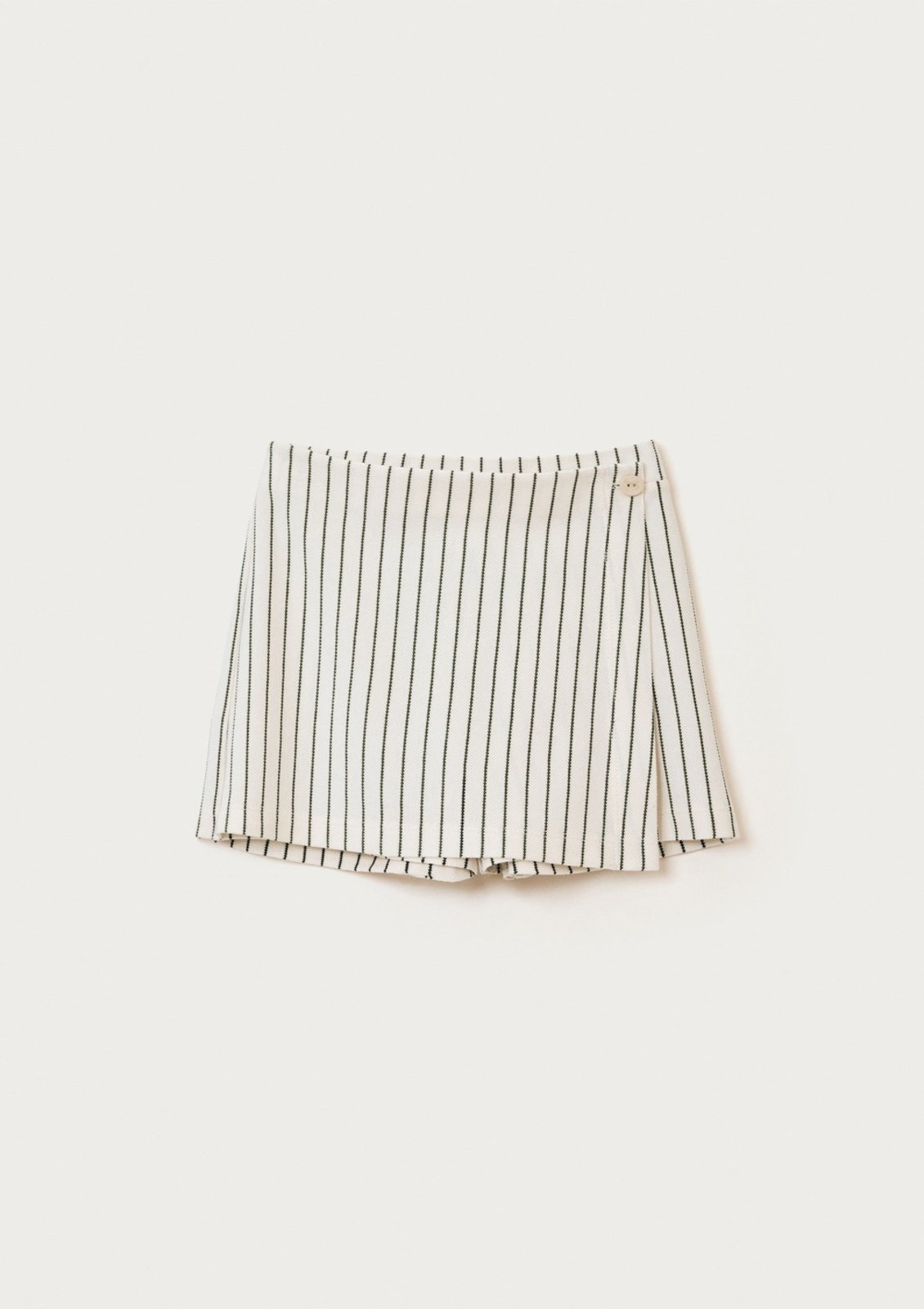 Vista 3 Infantil - Shorts Saia Piquet Fio Tinto Hering Hering Kids off-white Hering Kids off-white