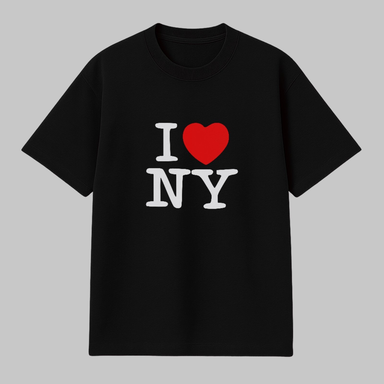 Camiseta Básica I Love New York Design Urbano Unissex Preto