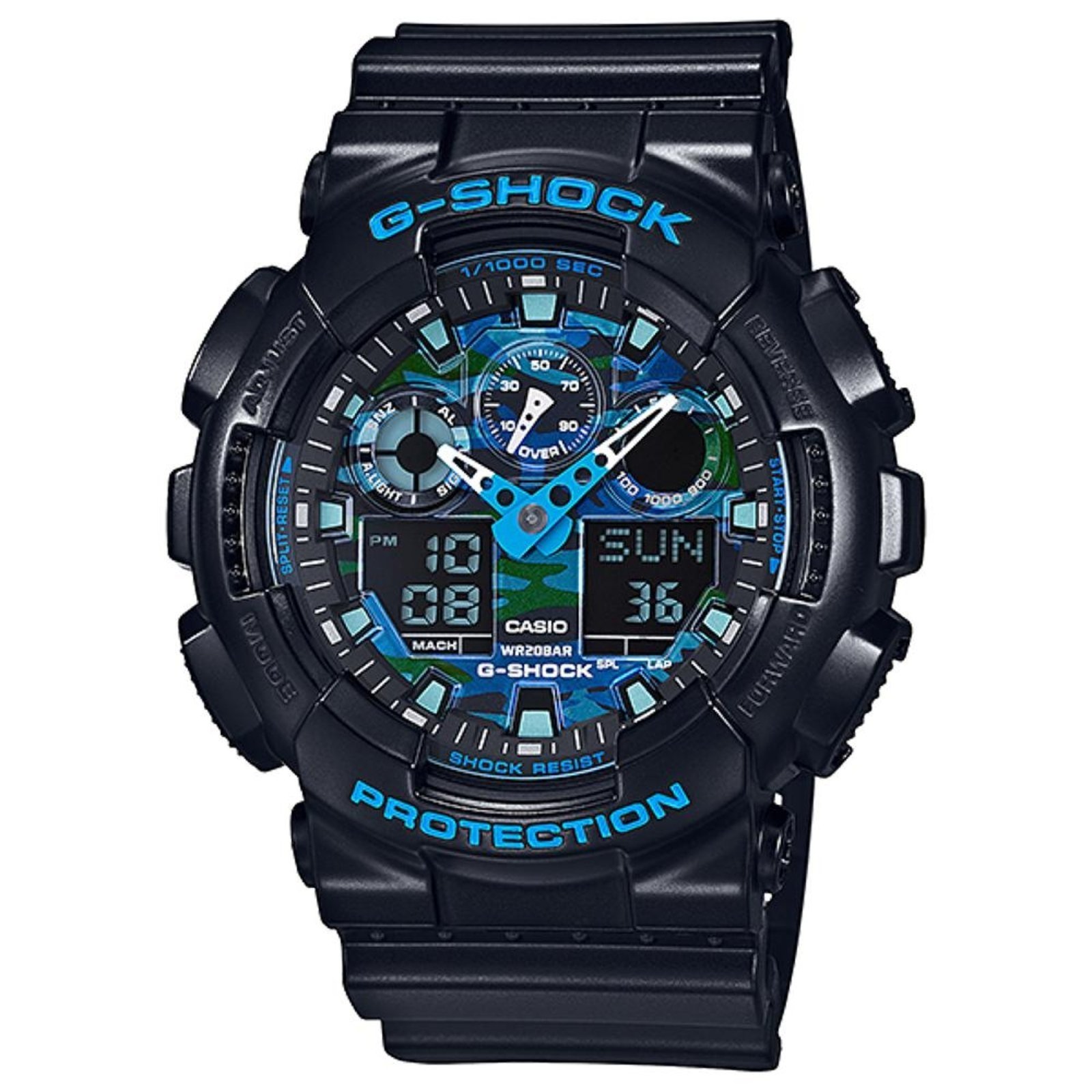 Relógio G-Shock GA-100CB-1ADR Preto