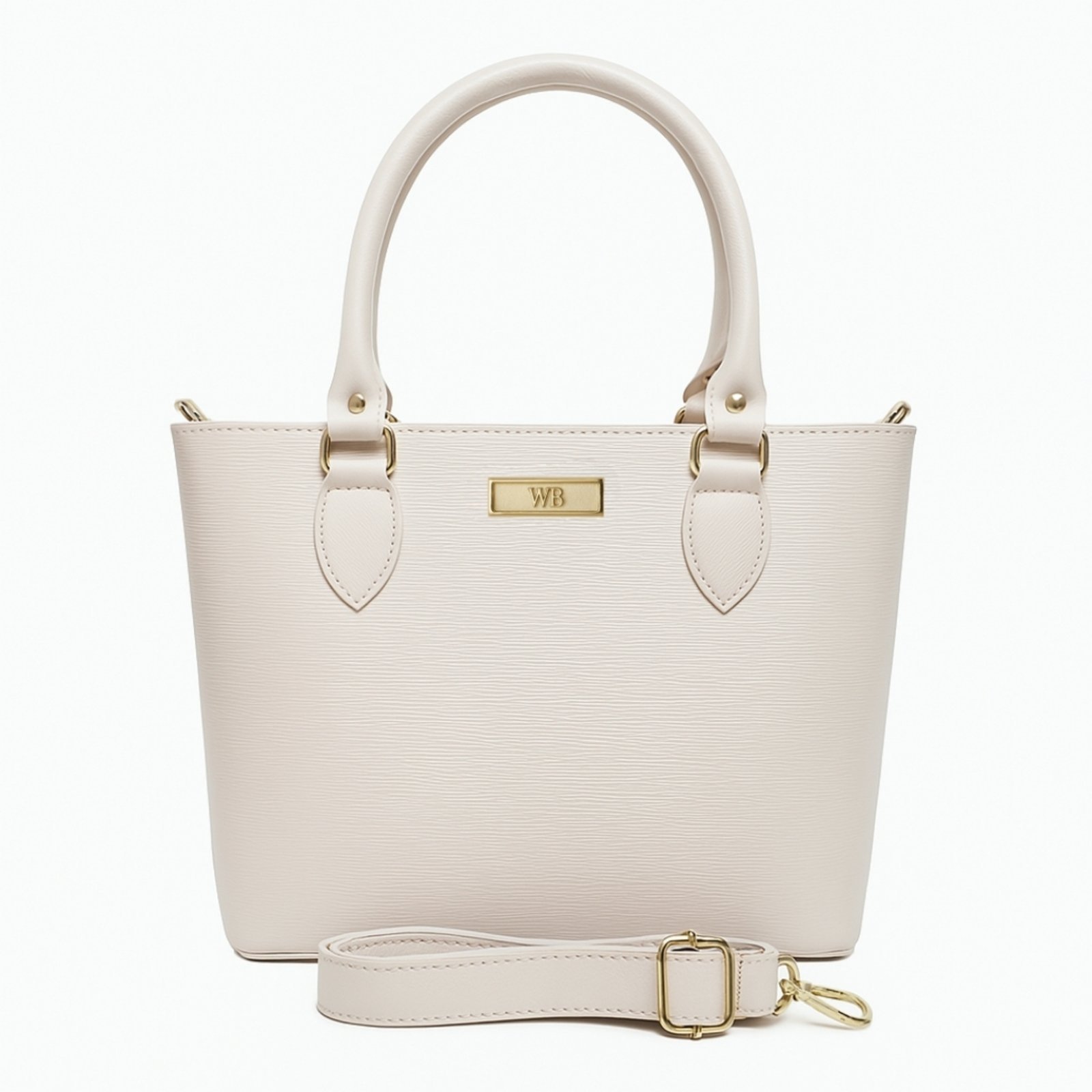 Vista 3 Bolsa Feminina Willibags Para O Dia A Dia Com Carteira Divisórias E Alça Transversal - Gelo branco WILLIBAGS branco