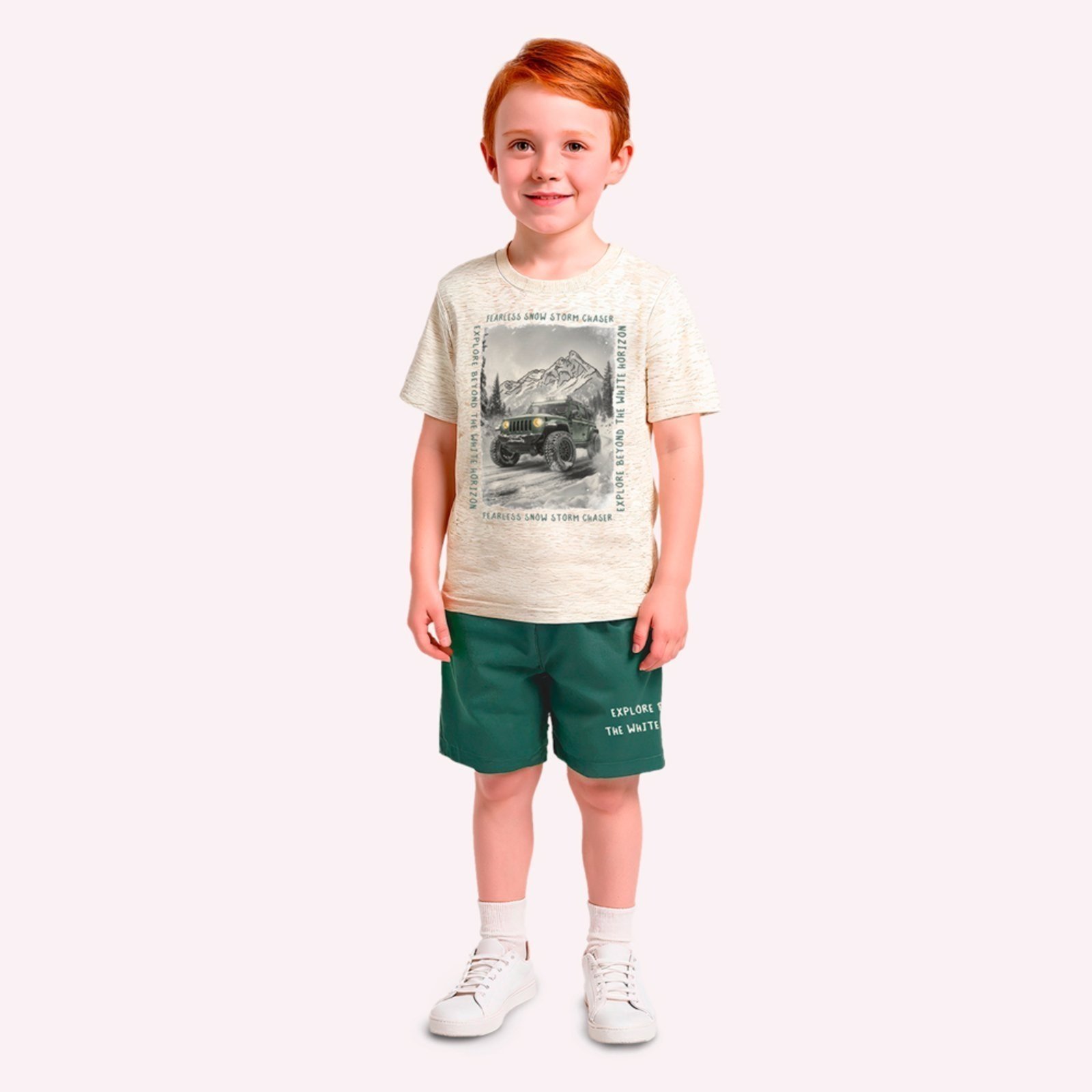 Infantil - Conjunto em Algodão Menino Kyly