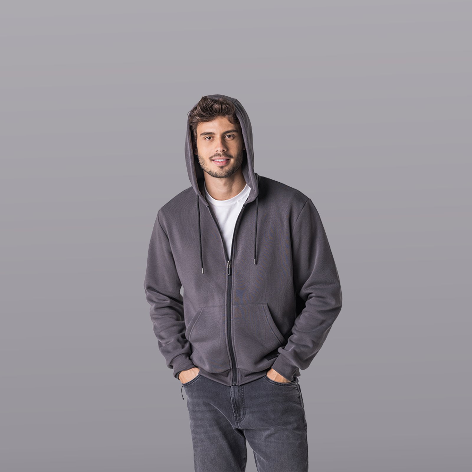 Jaqueta Moletom Masculina Zune CHUMBO