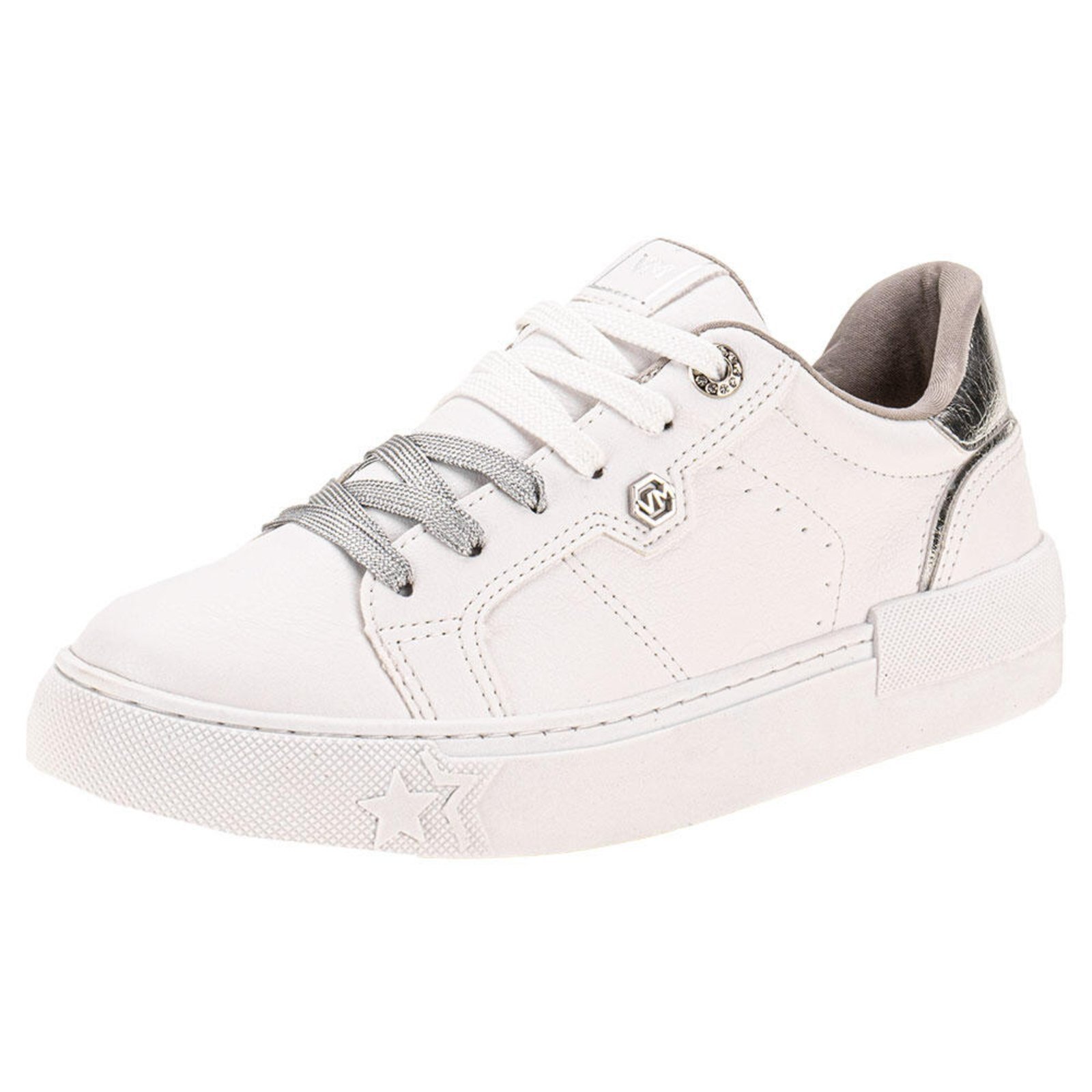 Tênis Feminino Casual Via Marte 121001 5831121 Branco