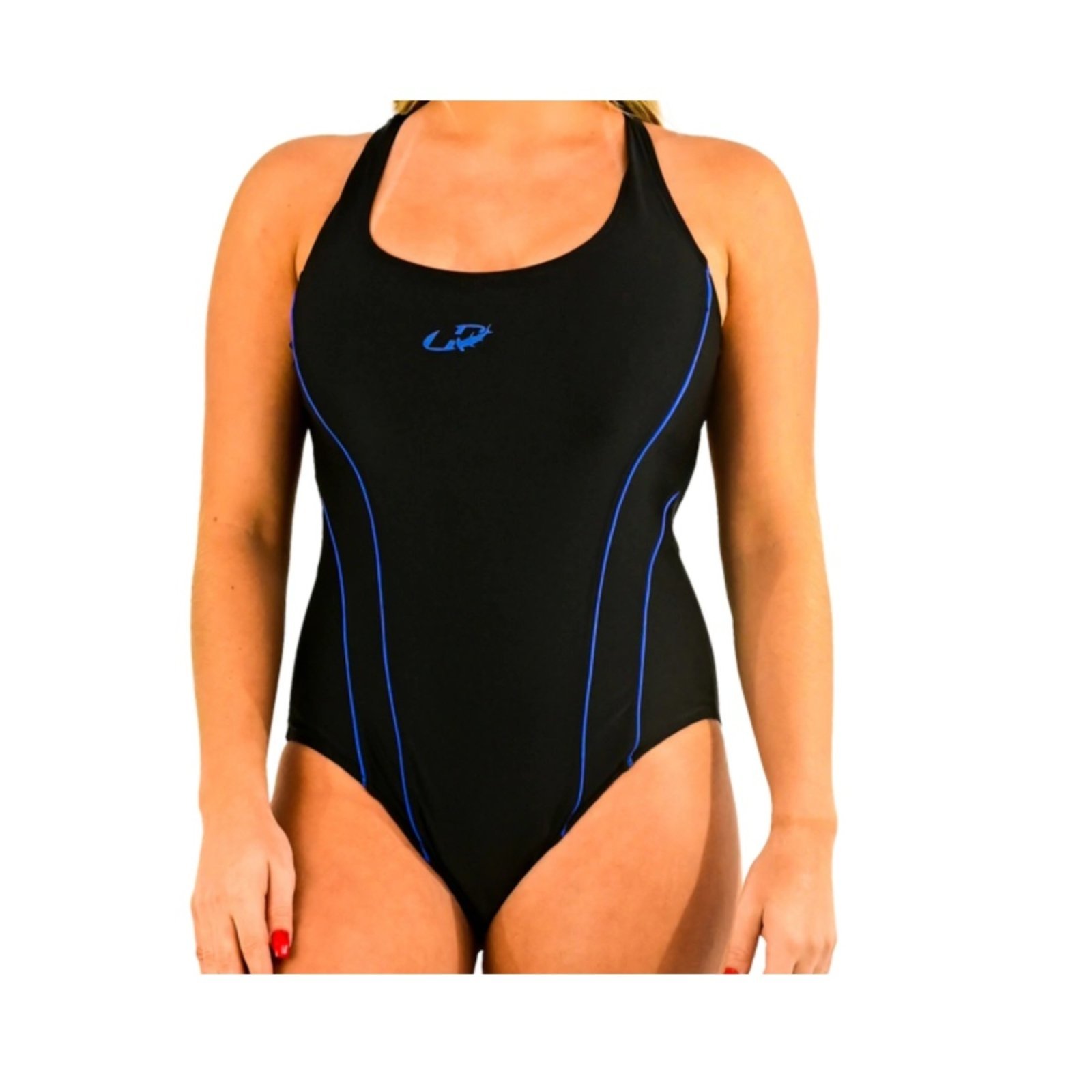 Maiô Hammerhead Xtra Life Com Viés - Preto/Azul