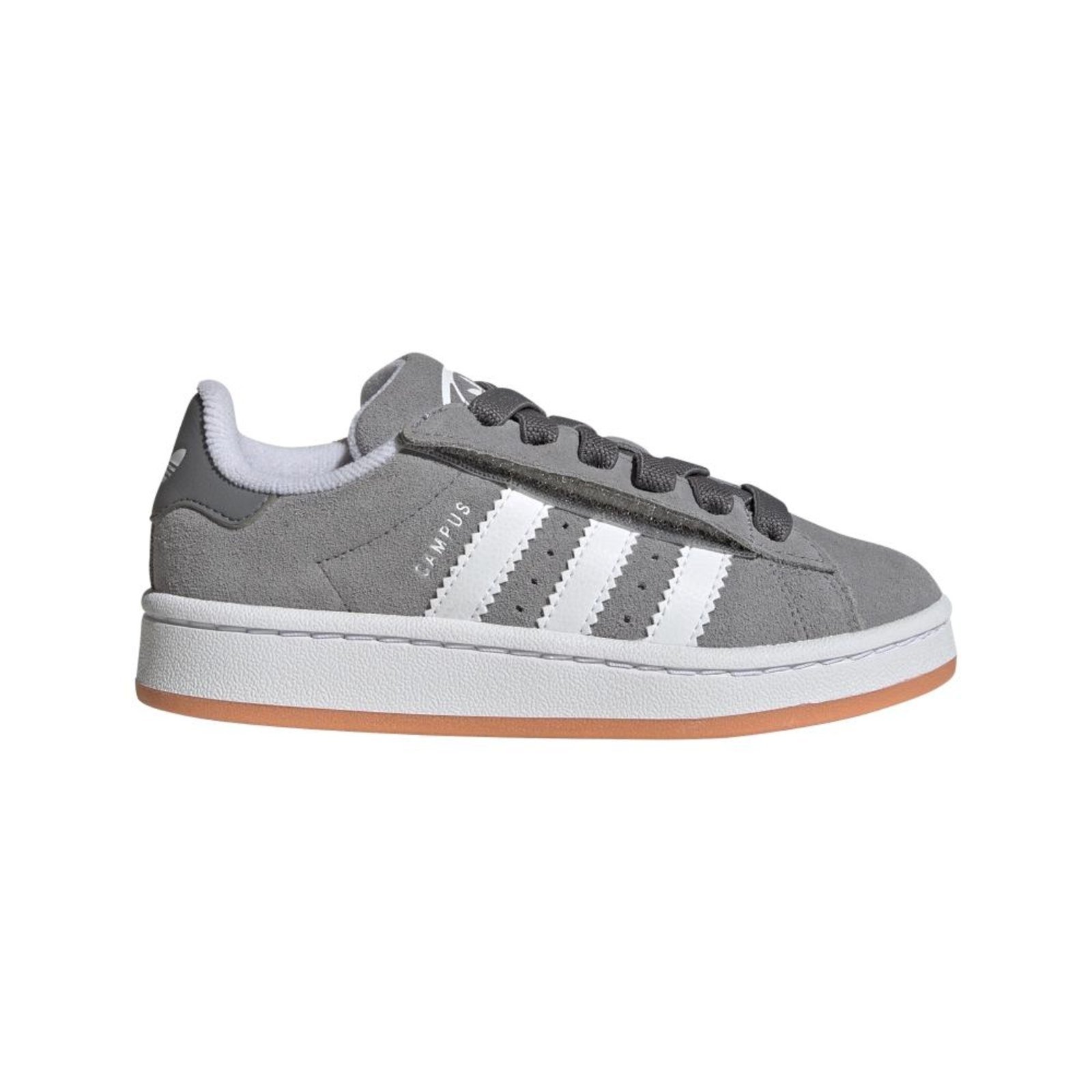 Infantil – Tênis Campus 00s Comfort Closure Elastic Lace adidas Originals Cinza