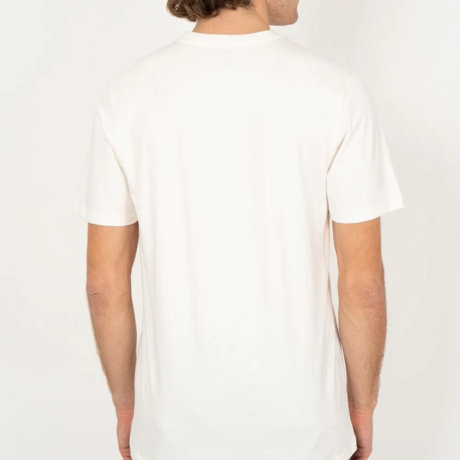 Camiseta Quiksilver Comp Check SM26 Masculina Snow White