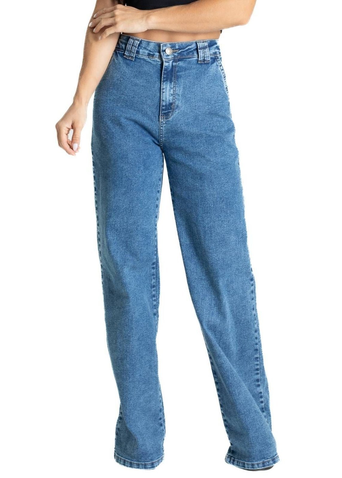 Calça Jeans Sawary Wide Leg – 281236 – Azul – Sawary