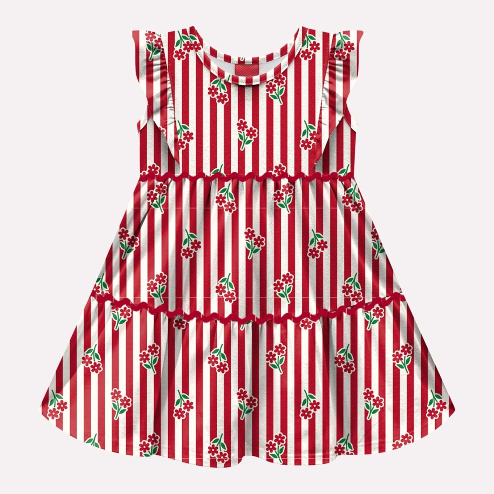 Infantil - Vestido Menina Listras Kyly