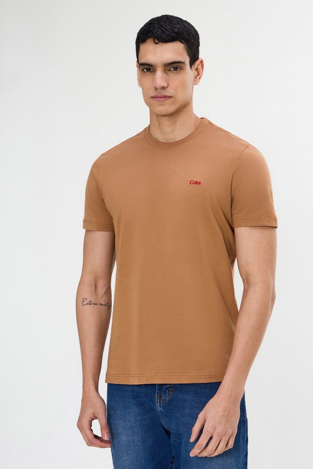 Camiseta Masculina Básica Coke
