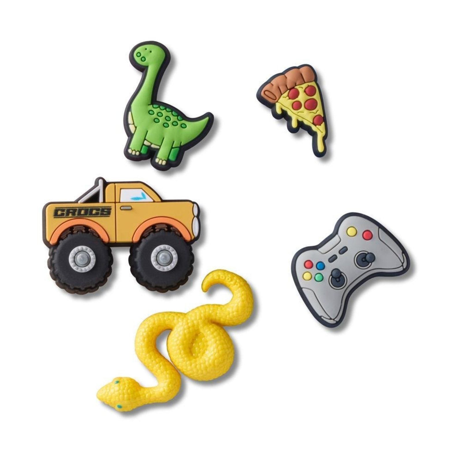 Infantil - Jibbitz™ Mundo Dos Meninos Pack Com 5 Peças Único Branco
