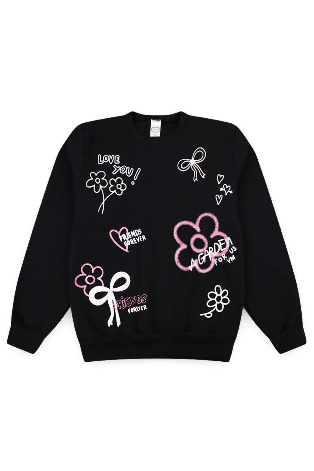 Infantil - Blusa Moletom Menina Young Girl Life