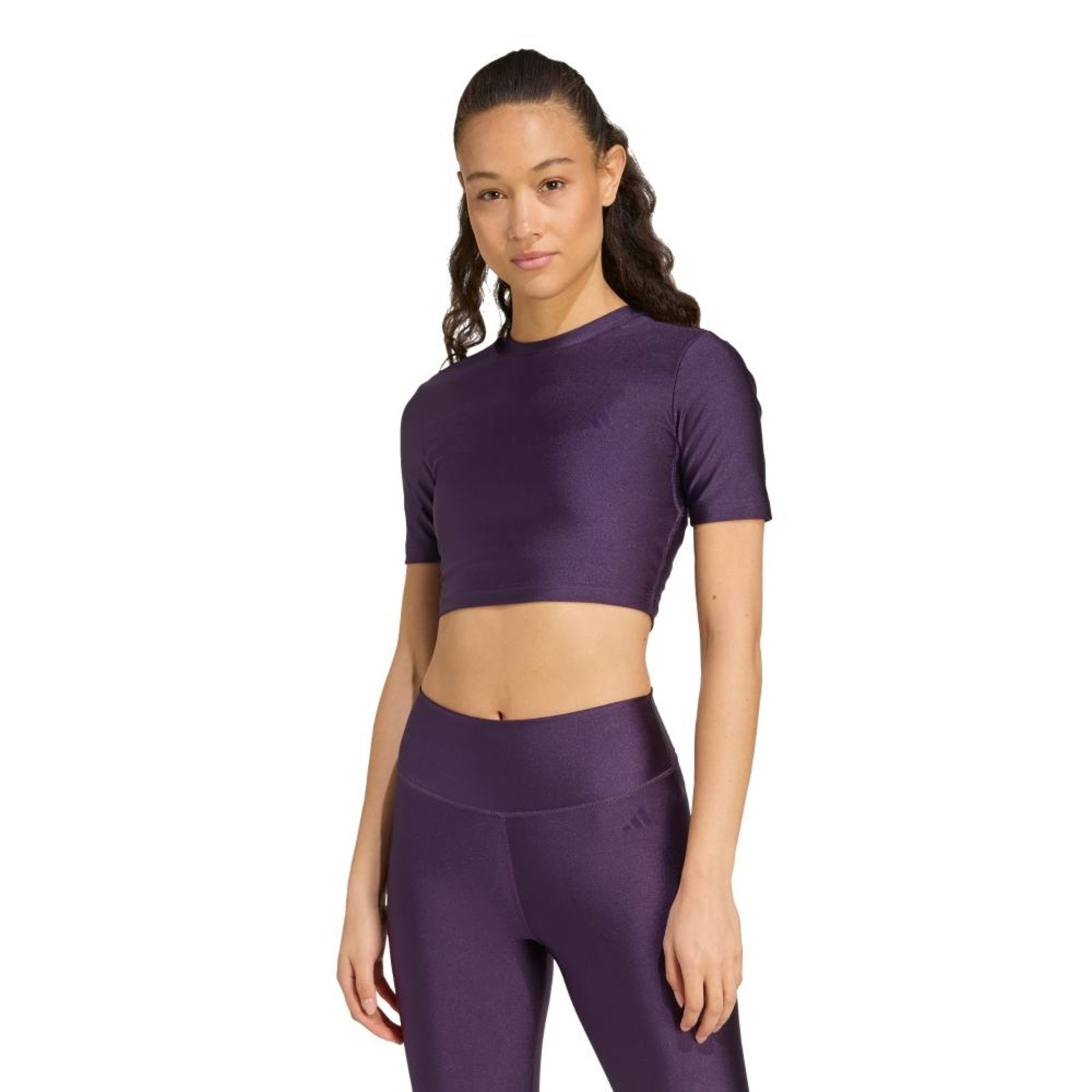 Camiseta Brilhante Workout Essentials adidas Performance Roxo