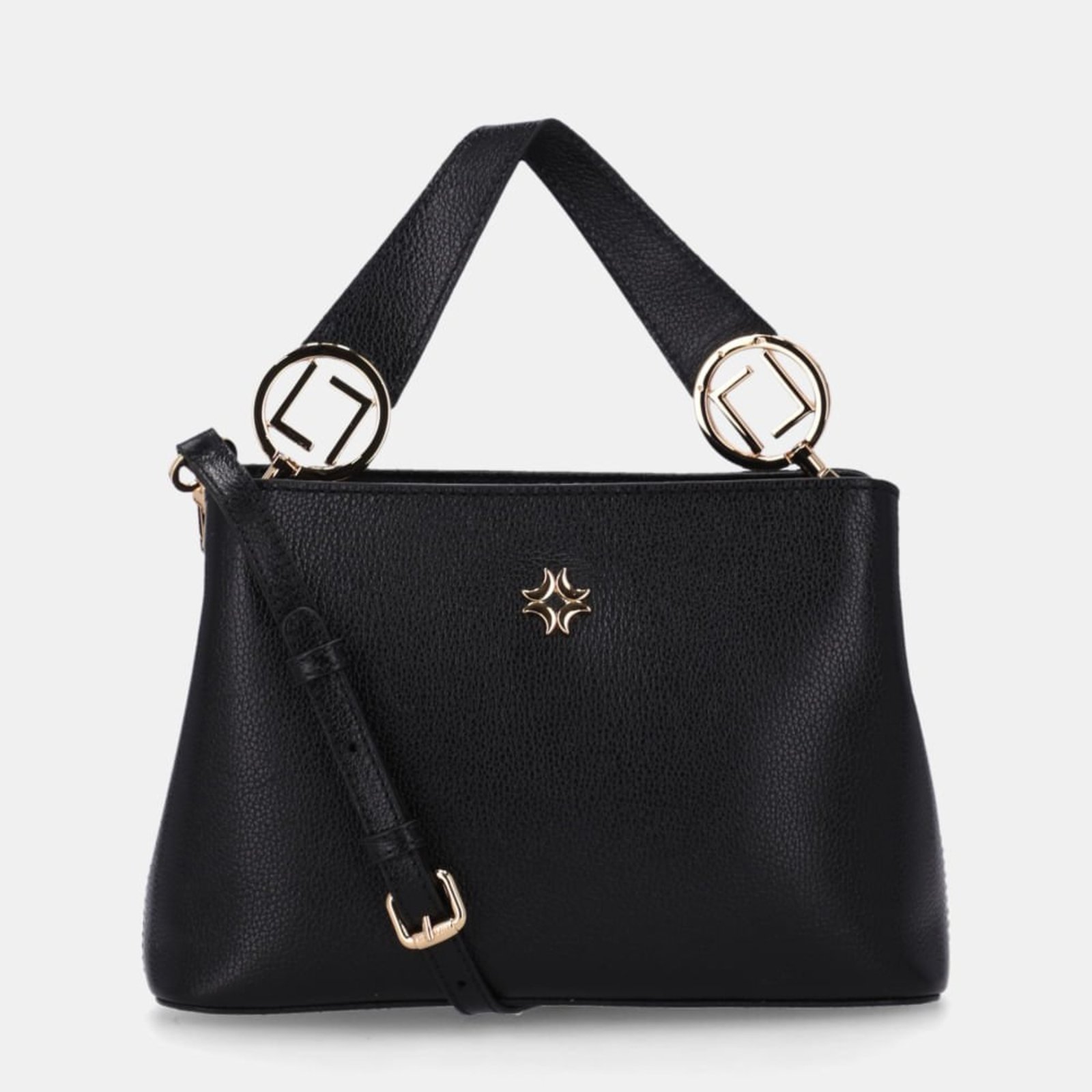 Bolsa Tote Média New Ridge Preto - 2000549 Luz da Lua