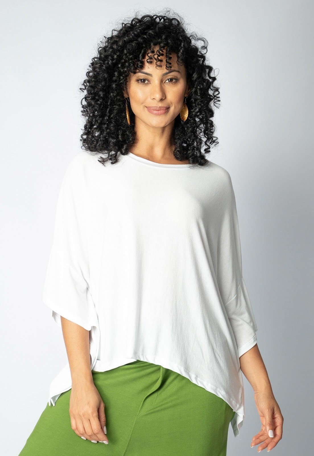 Blusa Asa Delta Amazonia Vital Malha Off White