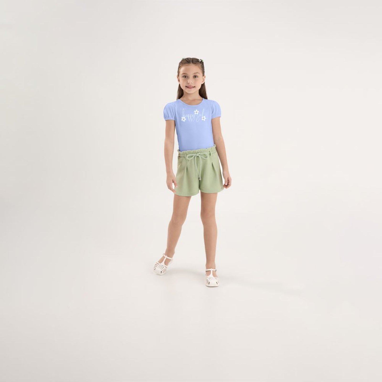 Infantil - Blusa Azul Pulla Bulla Menina - 53805-904