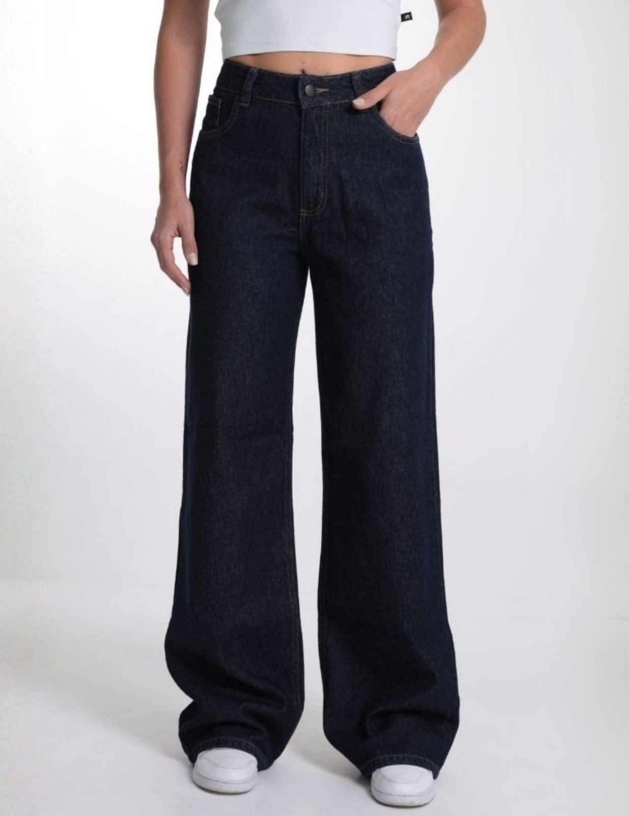 Calça Wide Leg Jeans Feminina Revanche - CA.FEM.00579