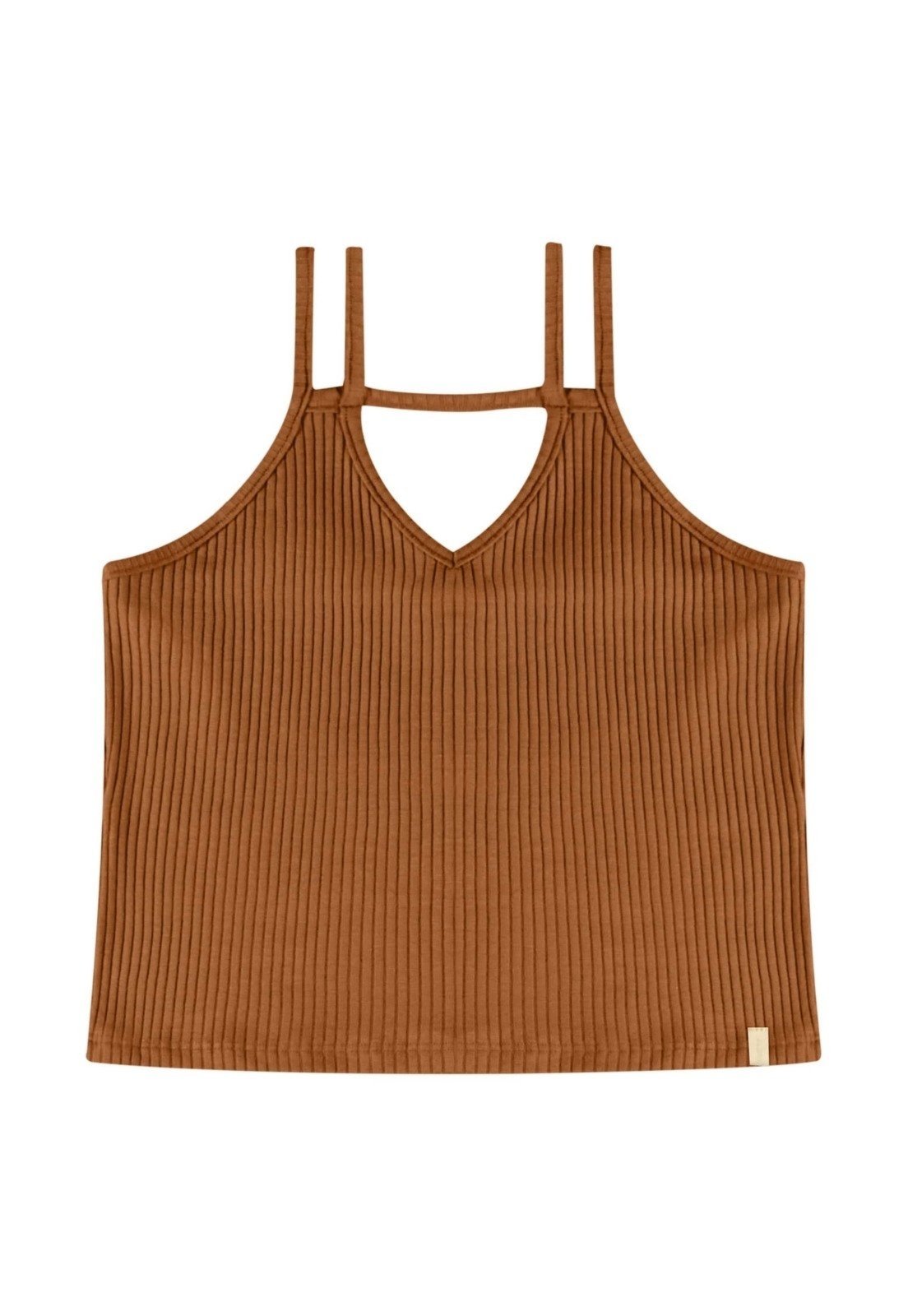 Infantil – Blusa Juvenil para Menina Gloss Marrom