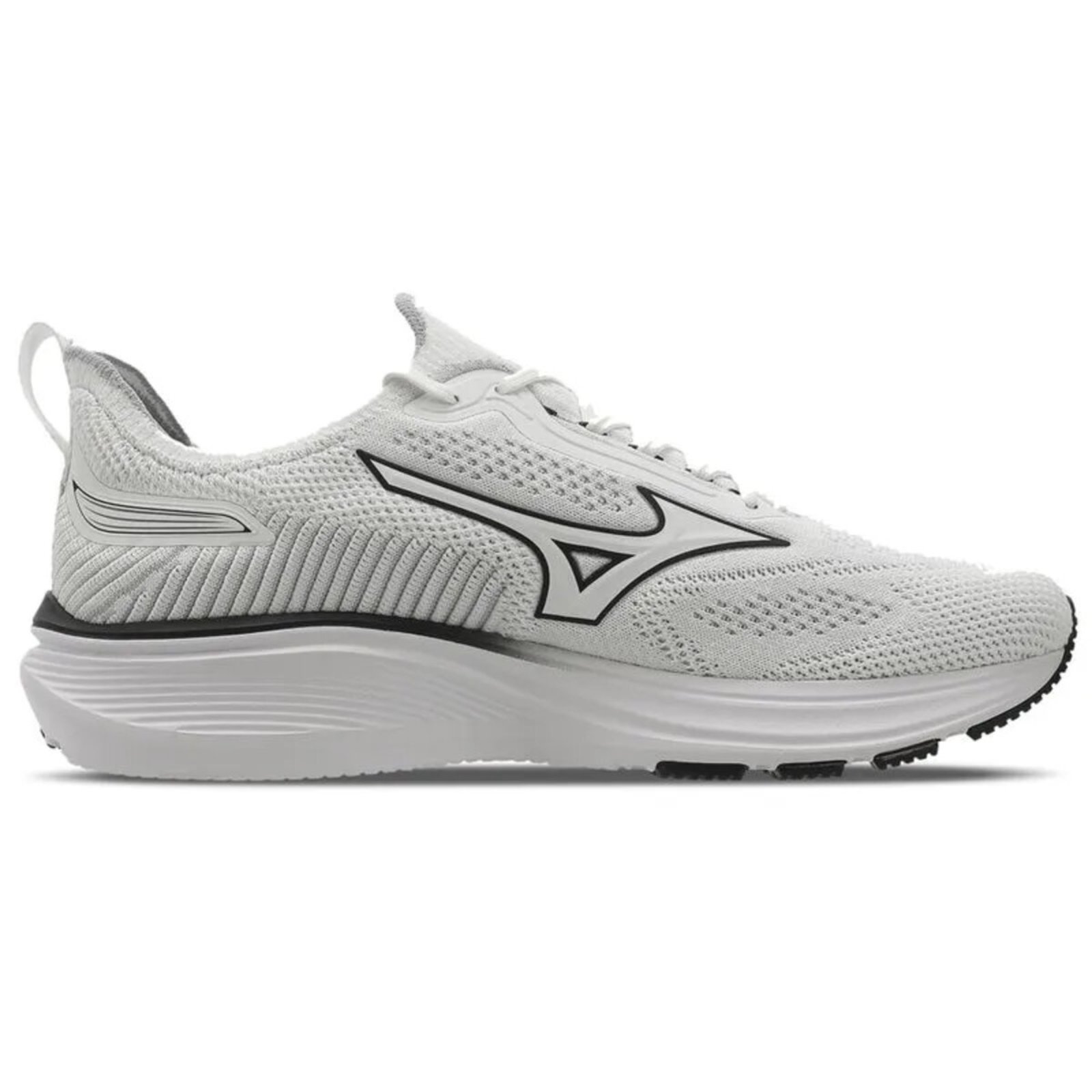 Tênis Mizuno Cool Ride 3 - Masculino - Preto-Branco