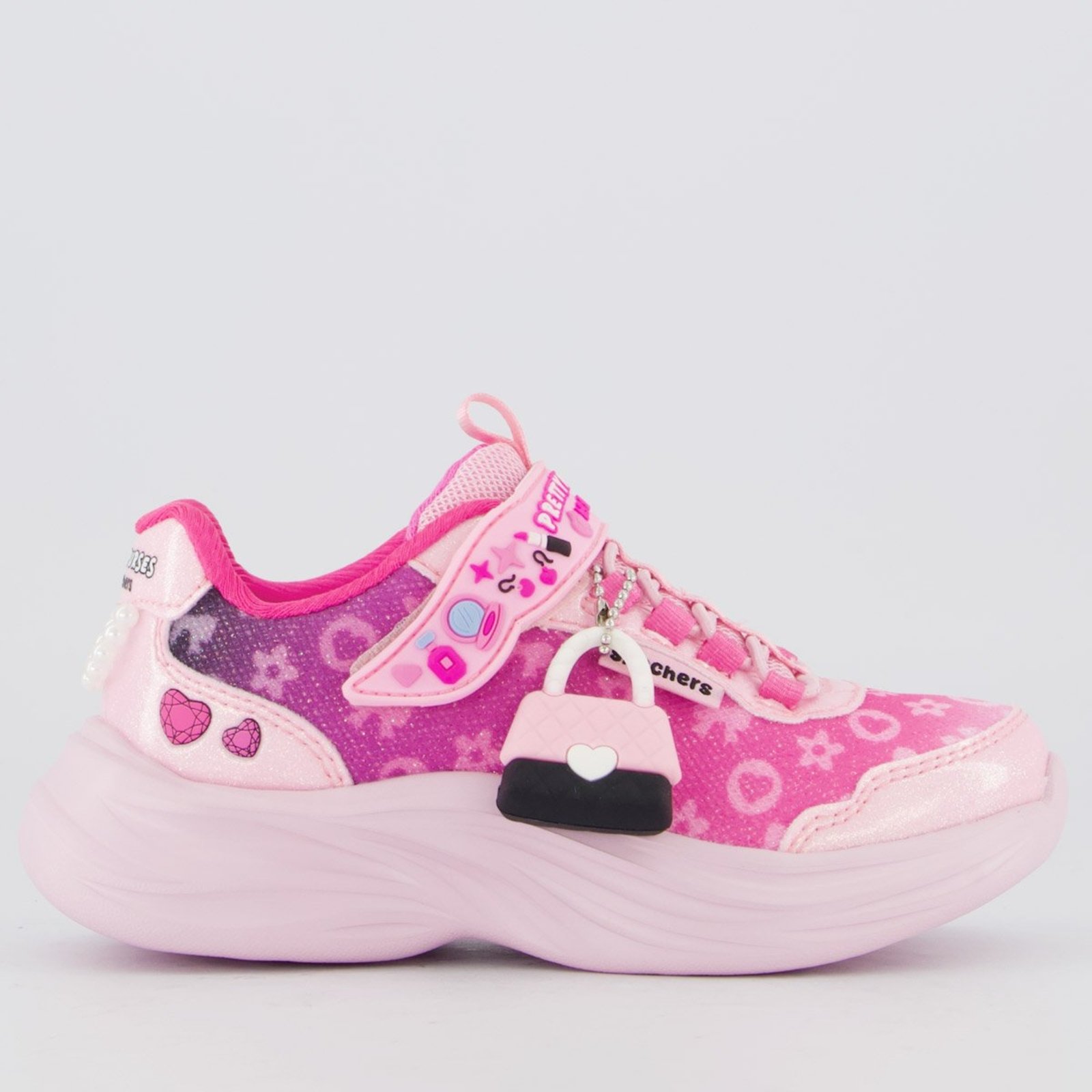 Tênis Skechers Power Jams 2.0 Rosa