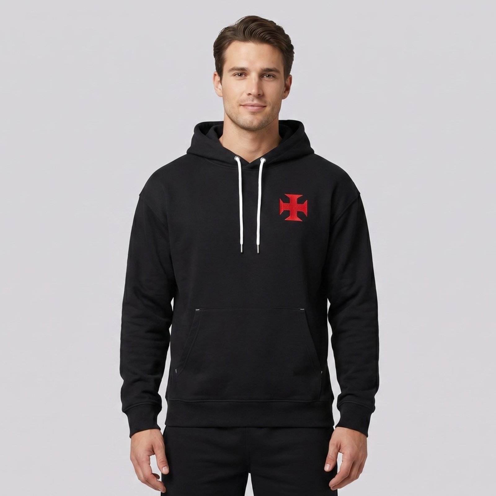 Moletom Vasco Salto CRVG Preto