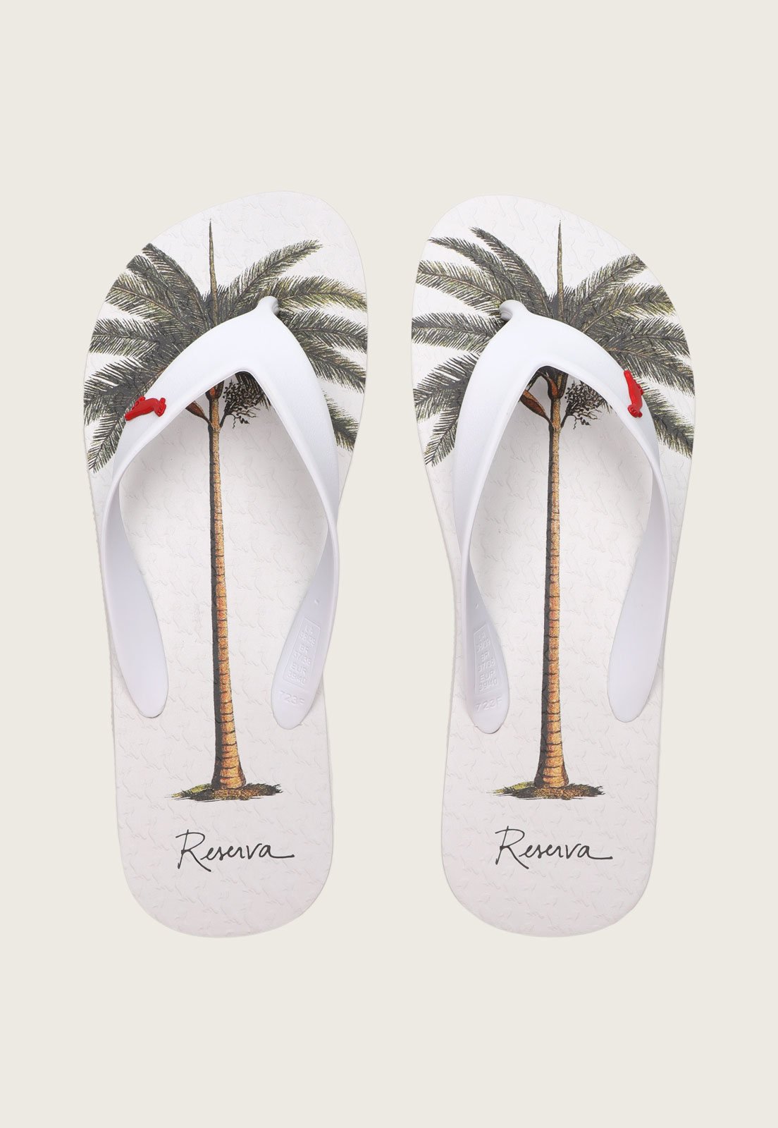Chinelo Reserva Coqueiros Branco