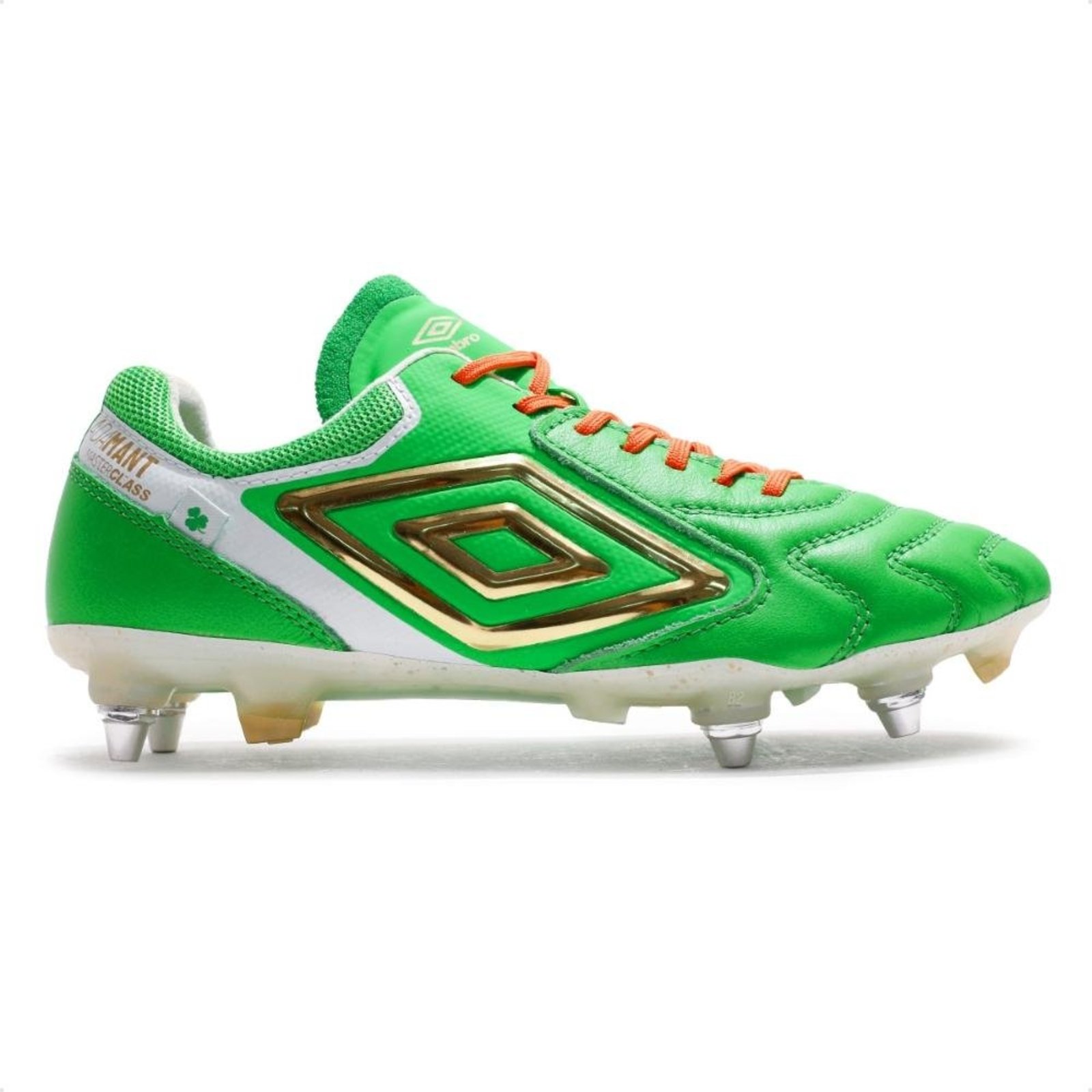 Chuteira Campo Umbro Adamant Master Class Pro Sg Masculina Verde