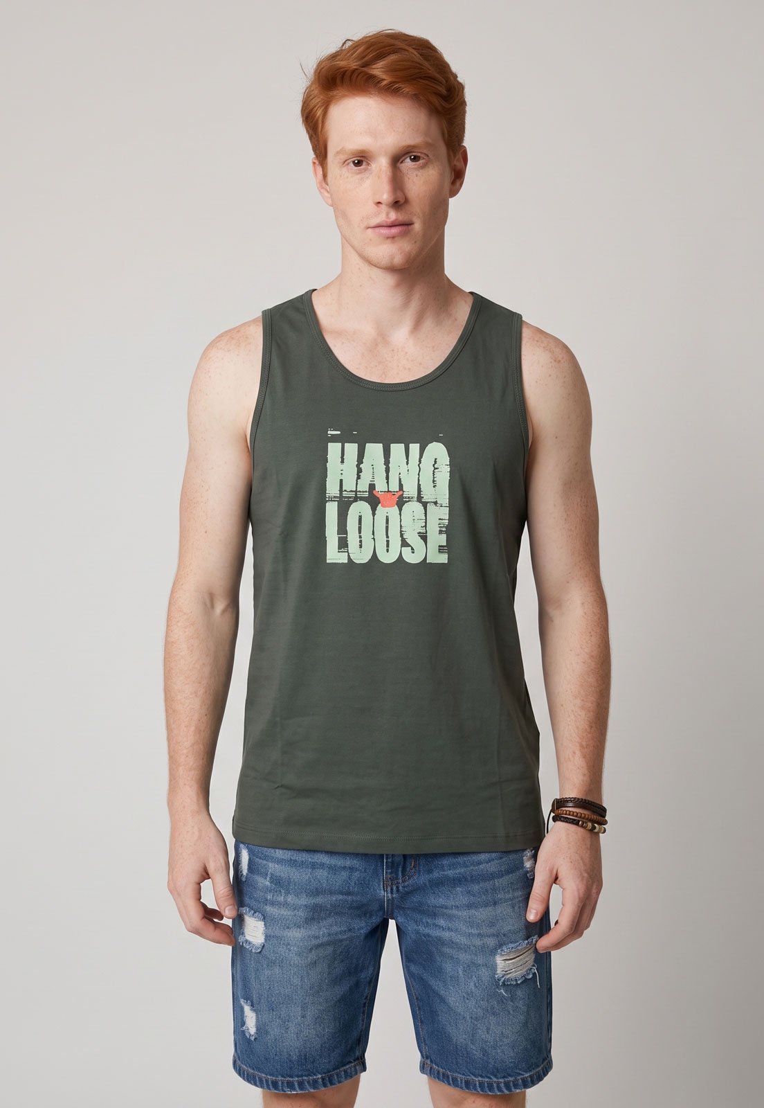 Regata Masculina Hang Loose Silk Fail Verde