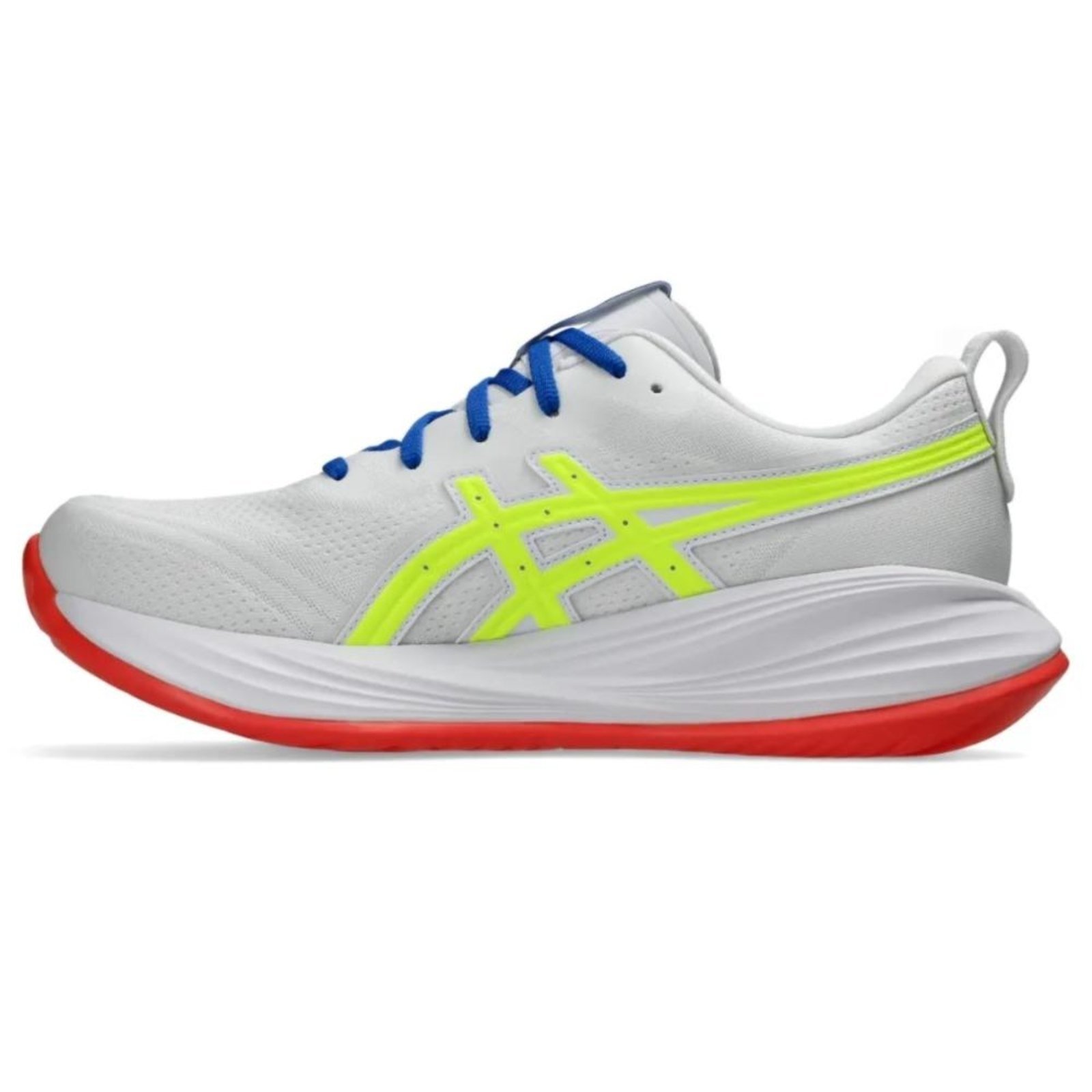 Vista 3 Tênis Masculino Asics GEL Cumulus 27 Running 1011C135-100 Amarelo 40 branco ASICS branco