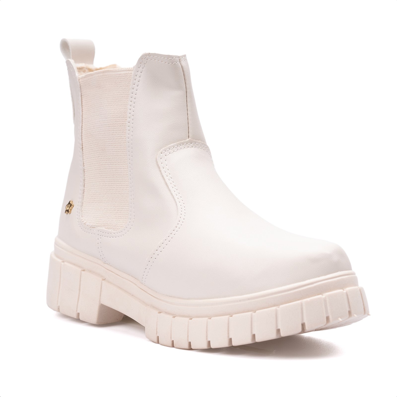 Infantil – Bota Feminina Chelsea Tratorada Cano Com Elástico