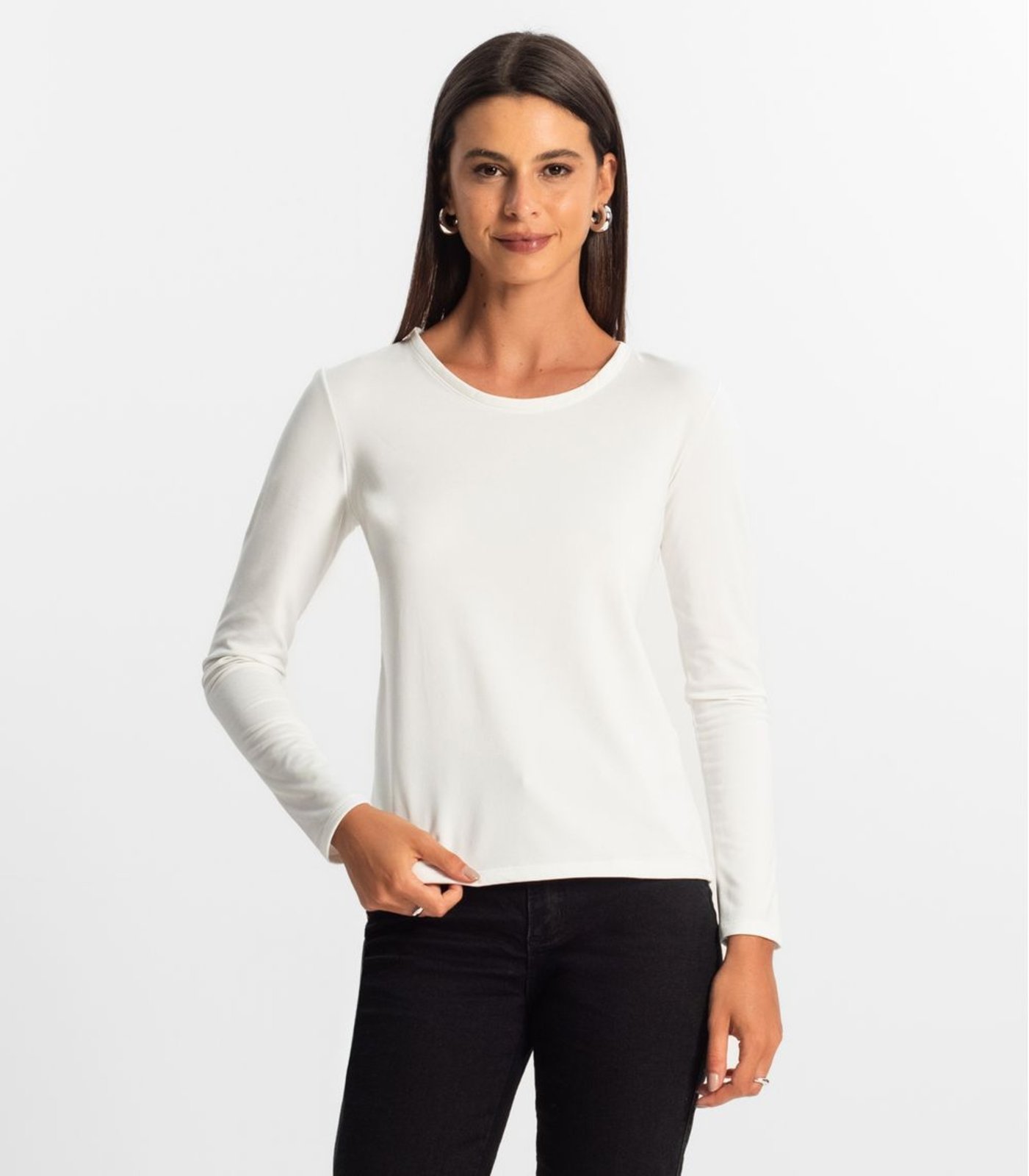 Blusa Feminina Manga Longa Térmica Rovitex Bege