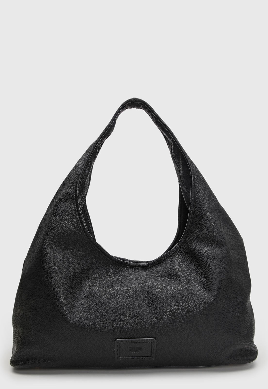 Bolsa Feminina Santa Lolla Grande Texturizada Preta