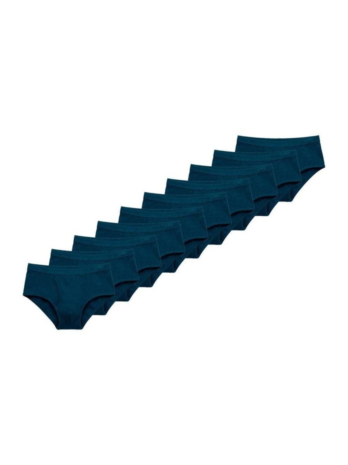 Kit com 10 Cuecas Slip Lupo com Abertura 546-003