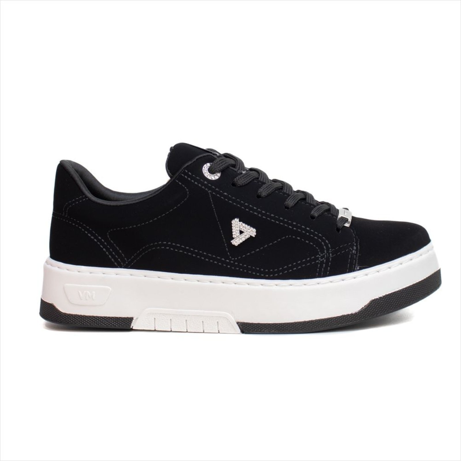Tênis Via Marte Feminino Casual: Conforto e Estilo – Preto