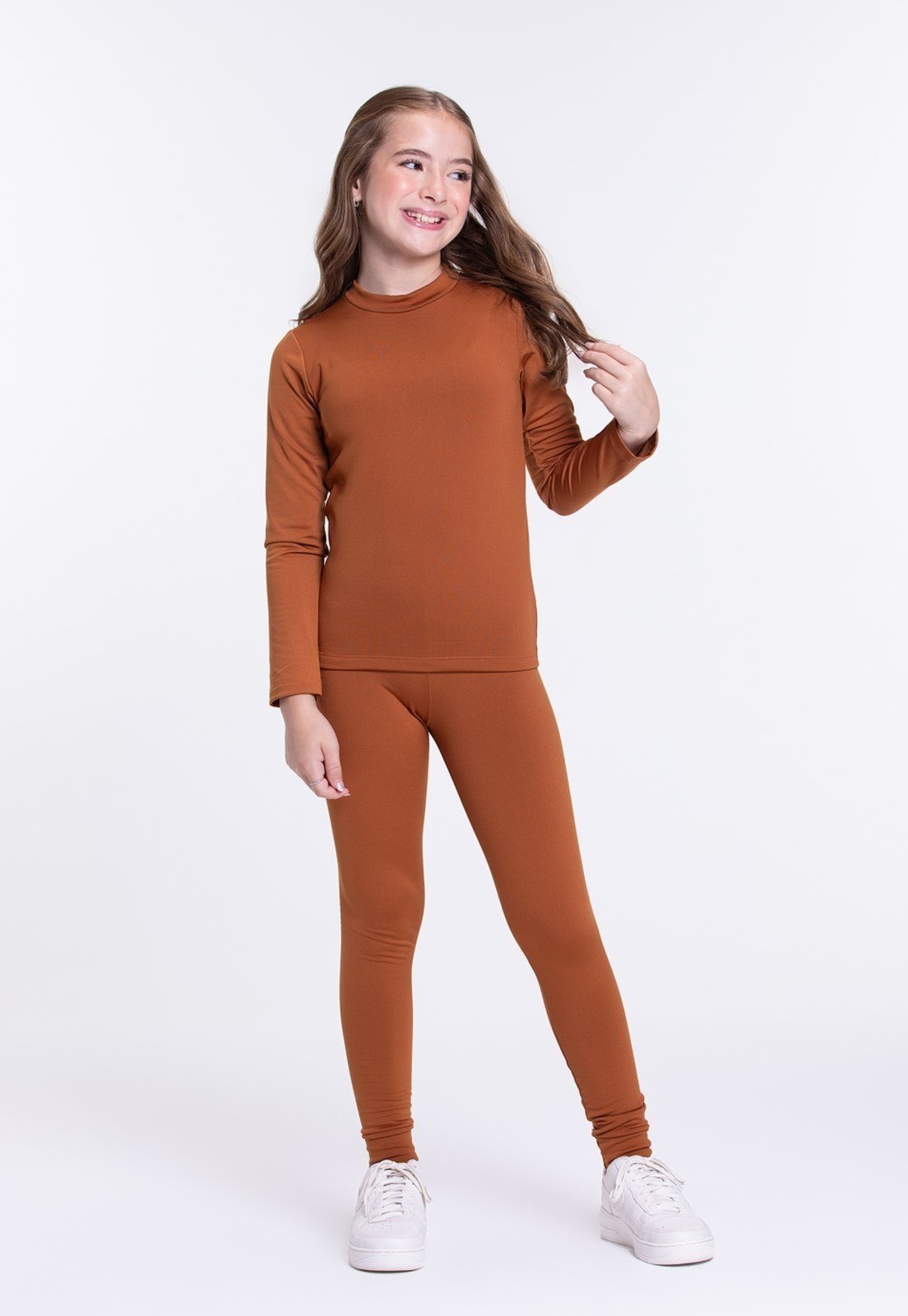 Infantil – Conjunto Térmico Caramelo – Vida Costeira