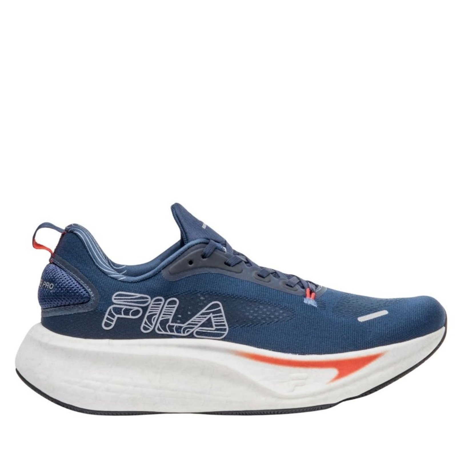 Vista 2 Tênis Masculino Fila Float Maxxi 2 Pro Fila azul marinho Fila azul marinho