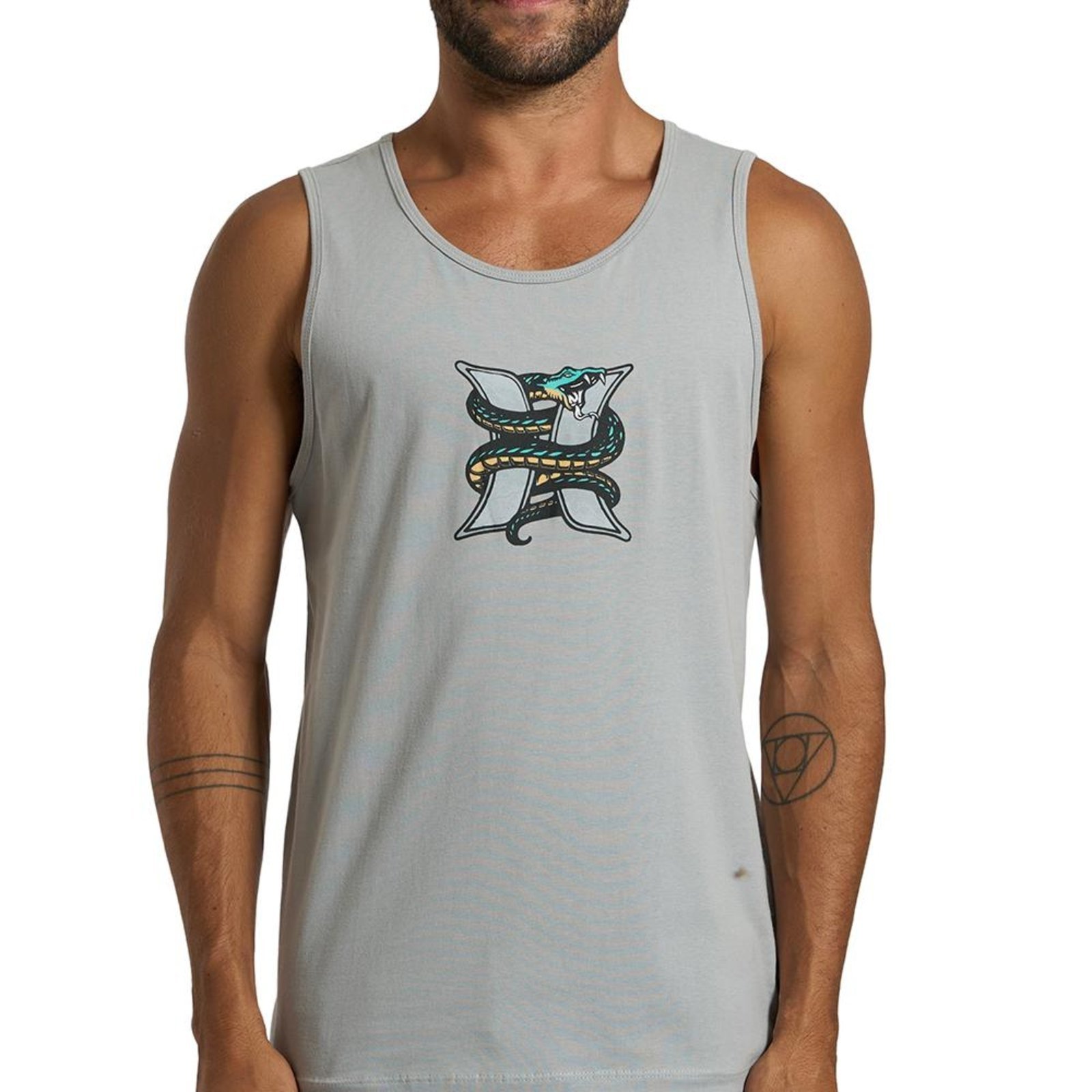 Regata Hurley Snake SM26 Masculina Cinza