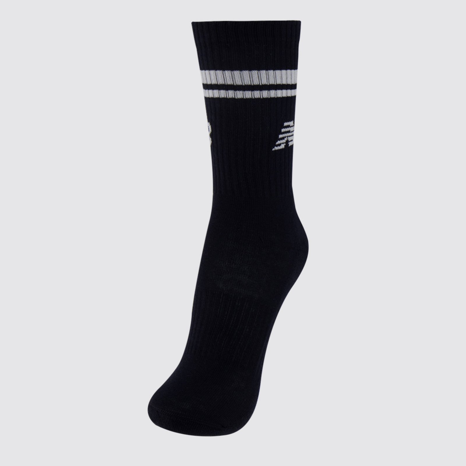 Vista 2 Meia New Balance Cano Alto Feminino Preta preto New Balance preto