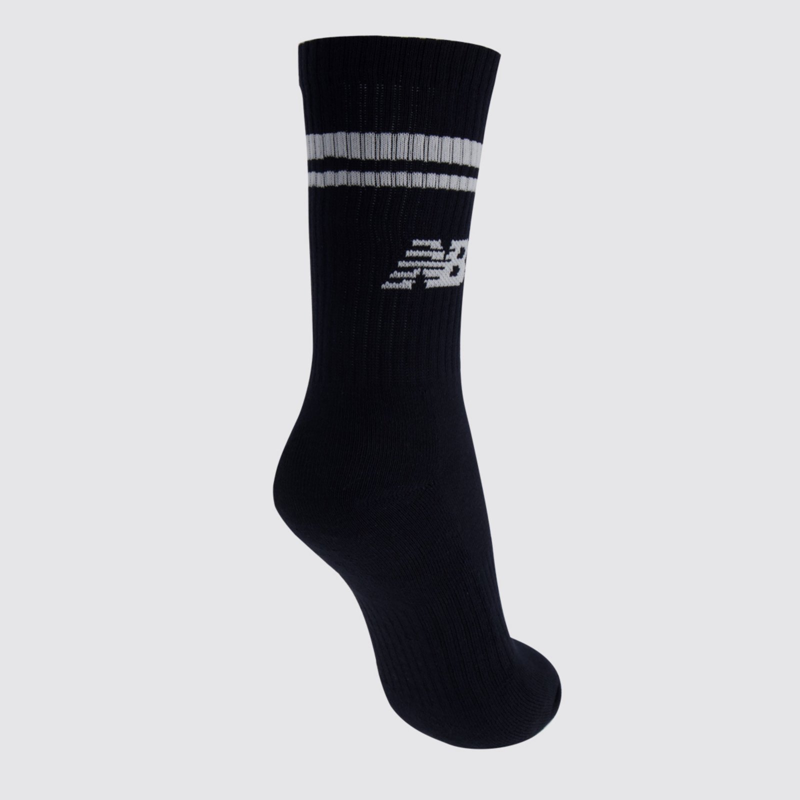 Vista 3 Meia New Balance Cano Alto Feminino Preta preto New Balance preto