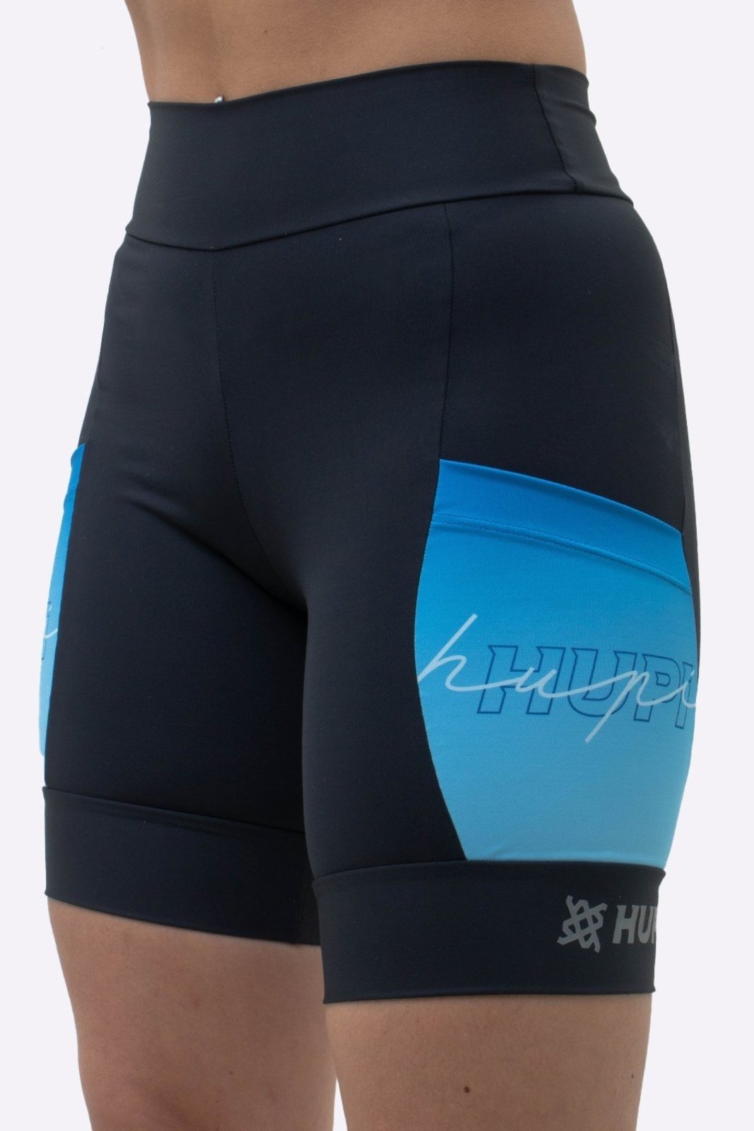 Bermuda Compressão Feminina HUPI Longa Colors Azul, Cor: AZUL, Tamanho: G Azul
