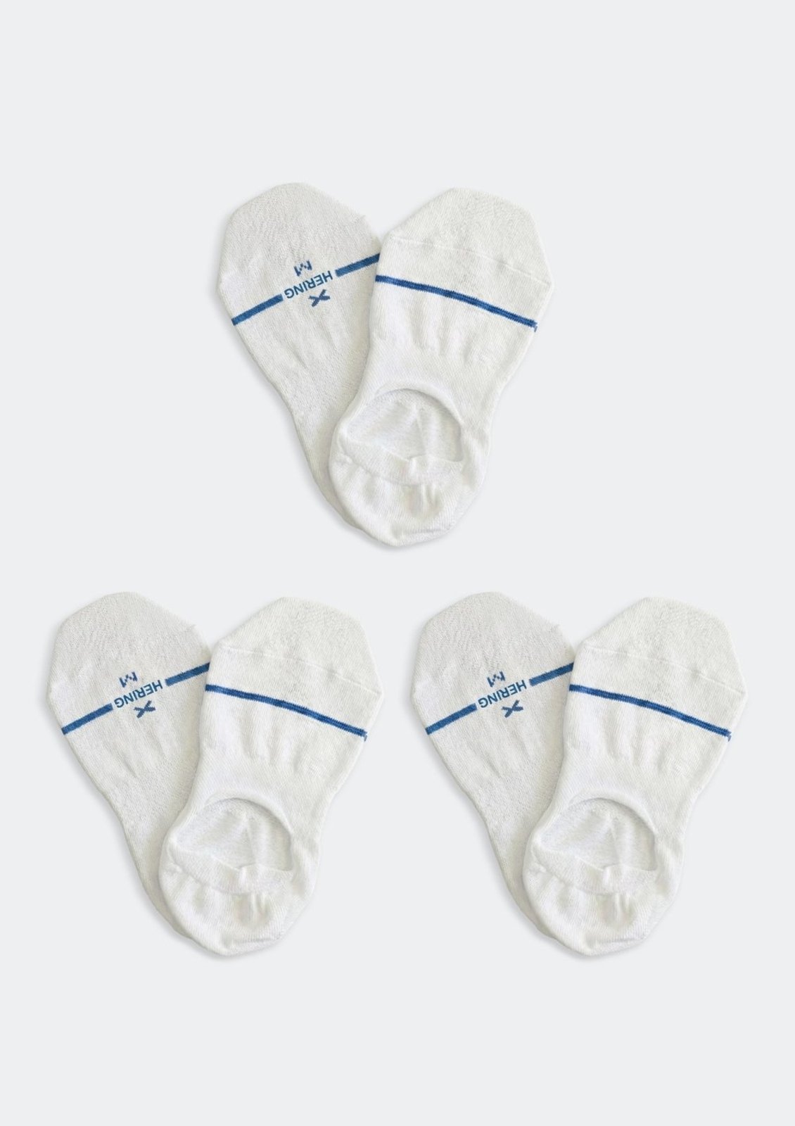 Kit 3 Pares De Meias Sapatilha Unissex Hering