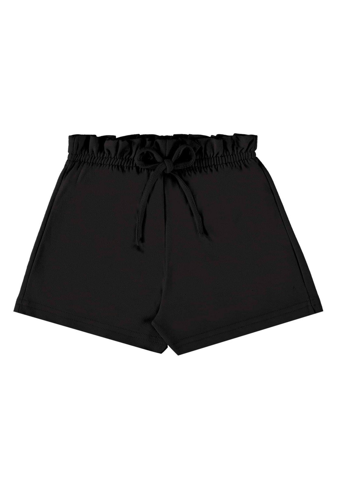 Infantil - Short em Moletom para Menina Bee Loop Preto