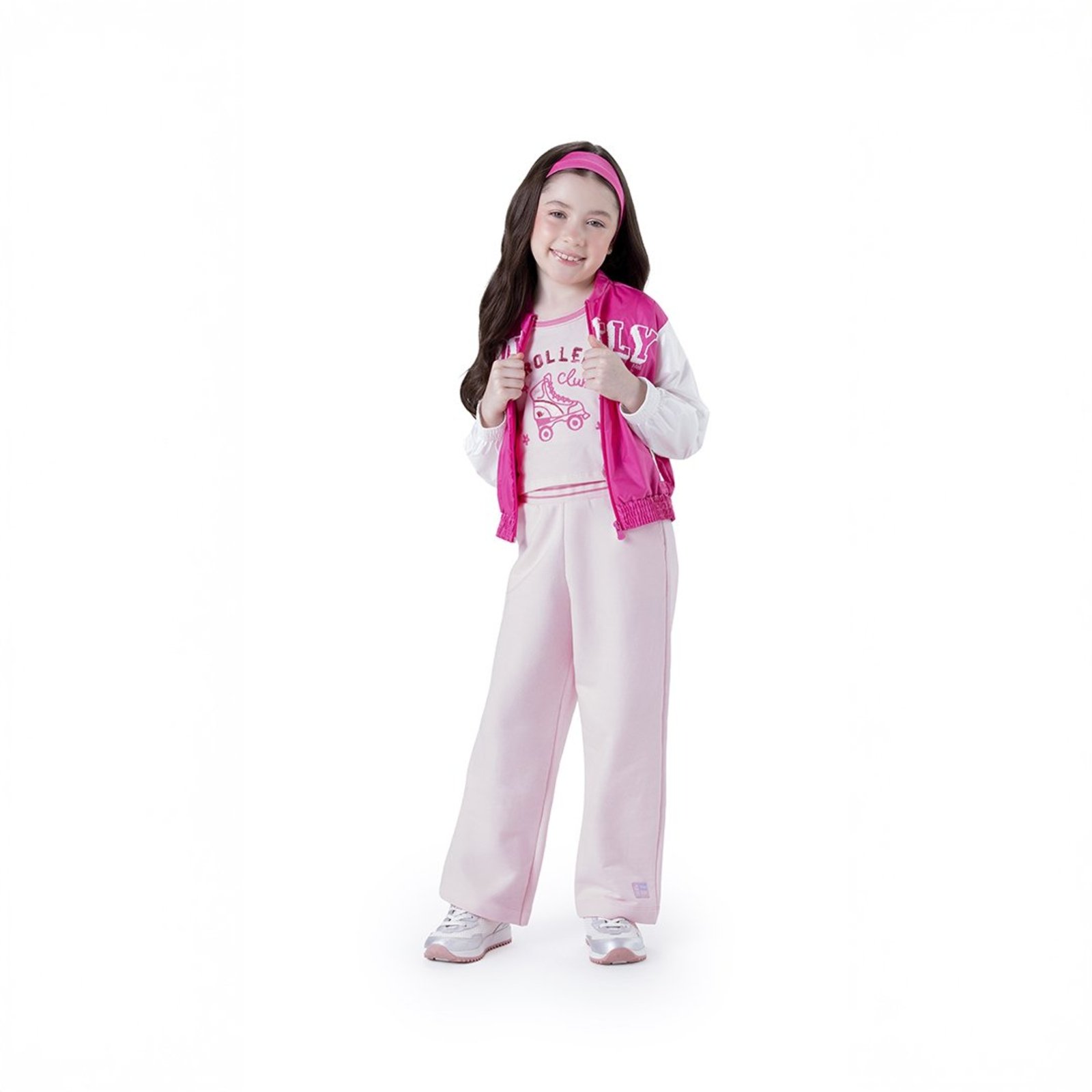 Infantil - Blusa Cropped Roller Club Menina Marisol