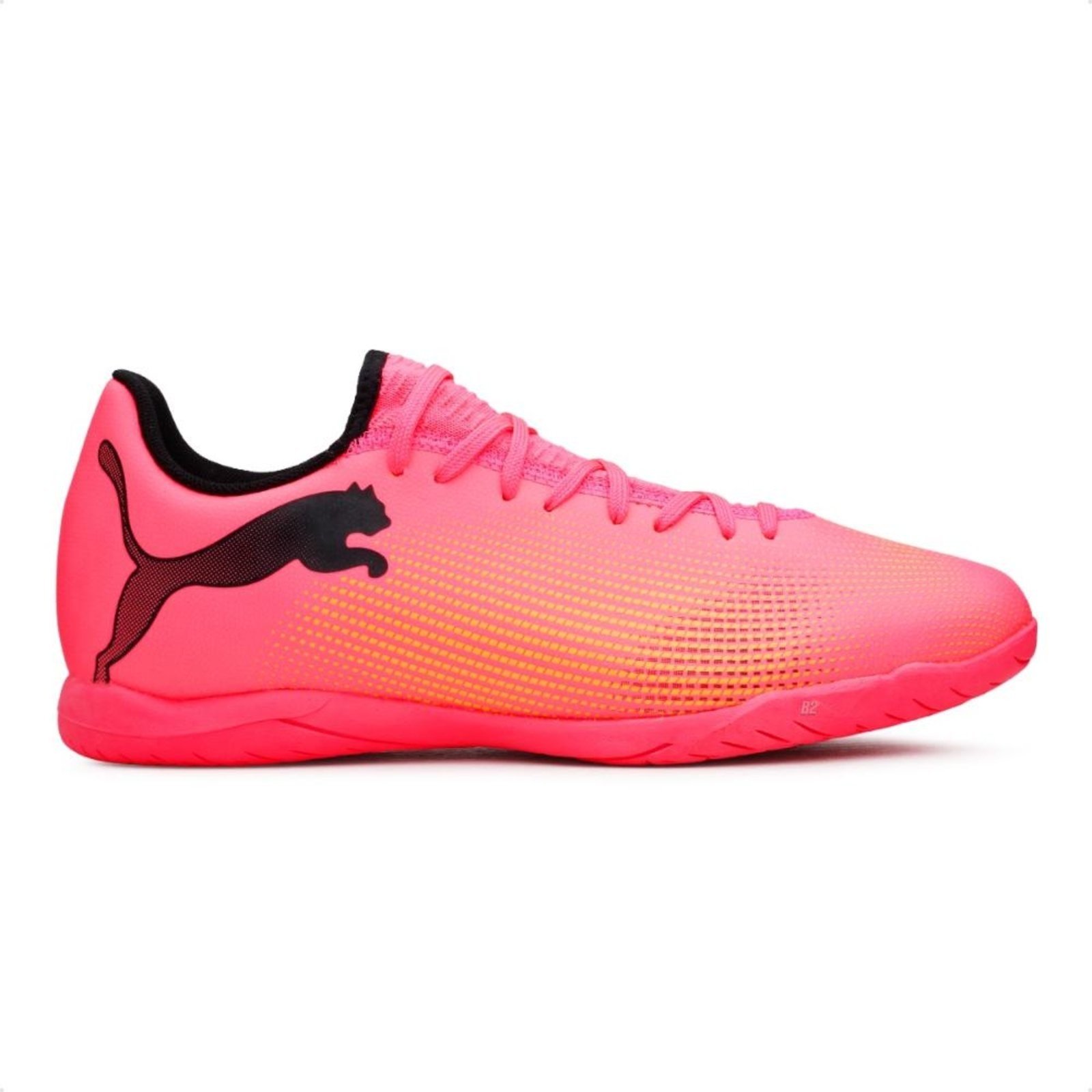 Chuteira Futsal Puma Future 7 Play IT BDP Masculina Rosa