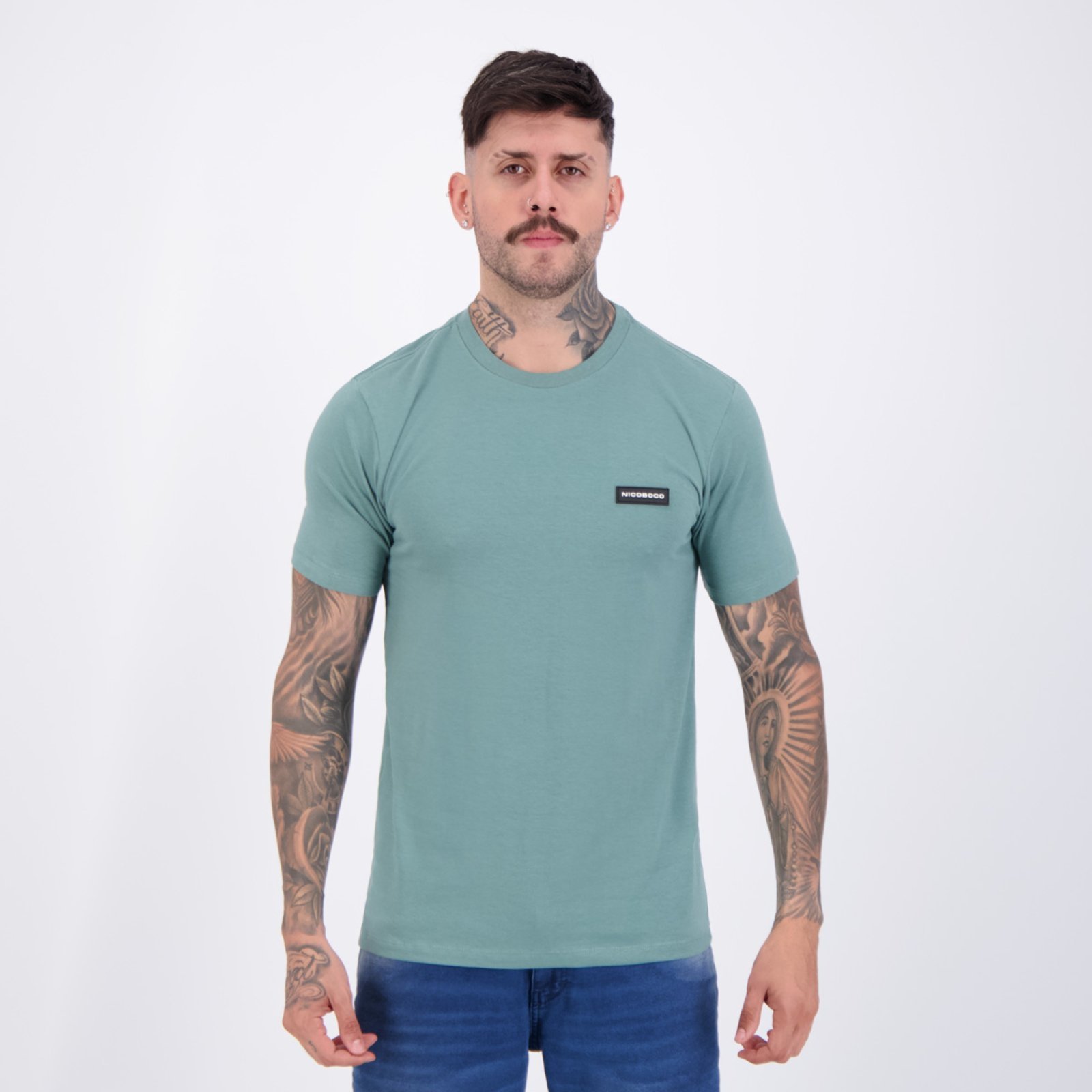 Camiseta Nicoboco Tacos Verde