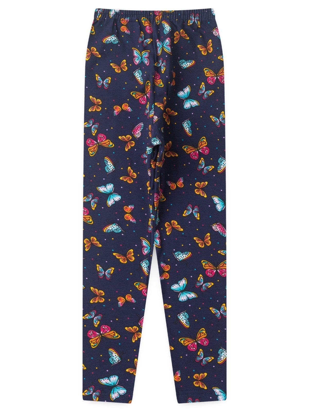 Vista 2 Infantil - Legging Platinum Borboletinha PLATINUM KIDS azul marinho PLATINUM KIDS azul marinho
