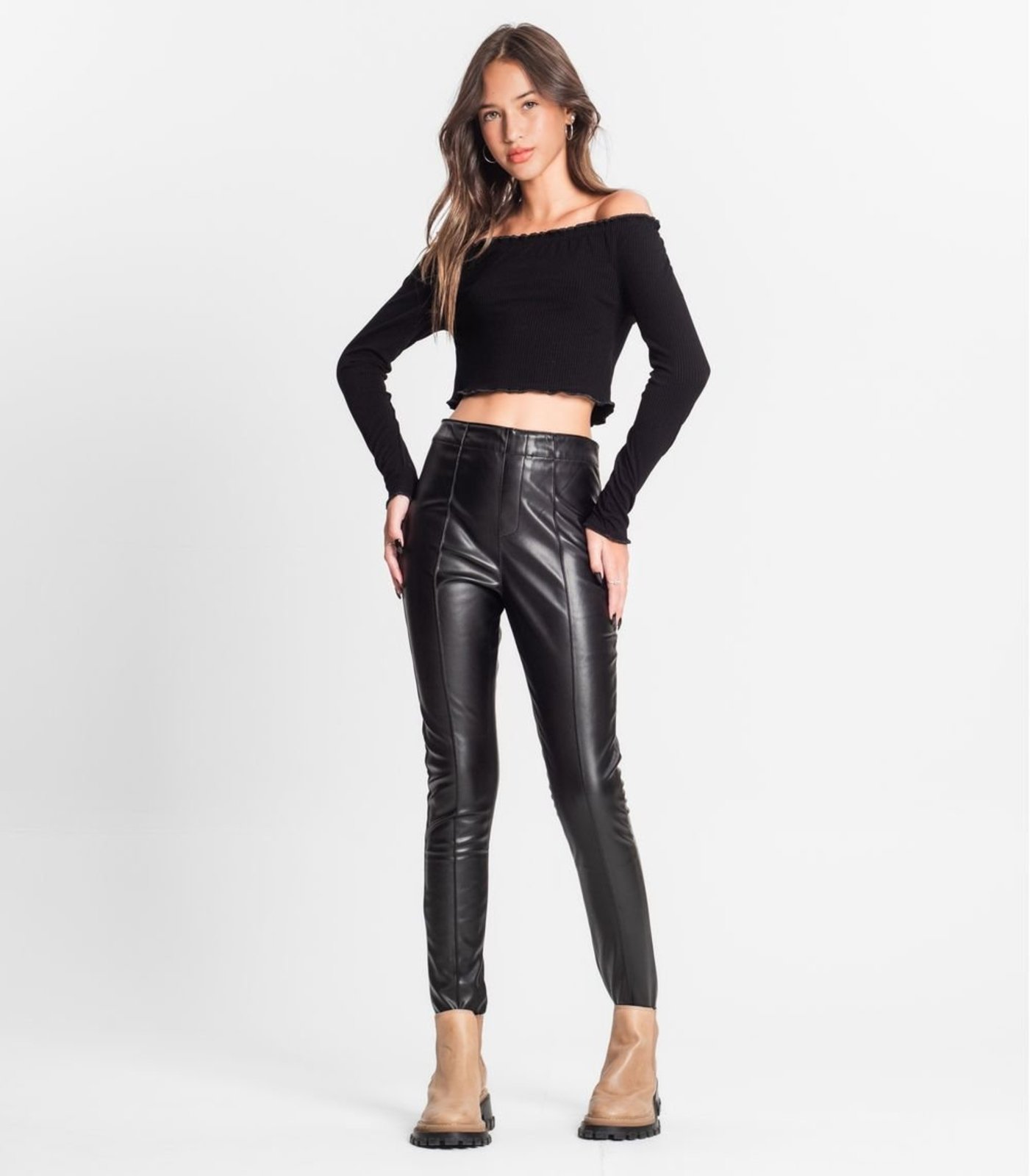 Infantil - Legging Juvenil Feminina Minty Preto