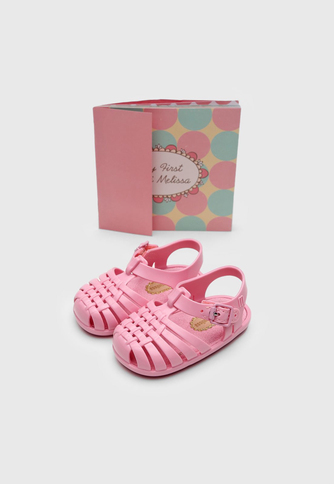 Infantil - Sandália Mini Melissa My First Possessio Rosa