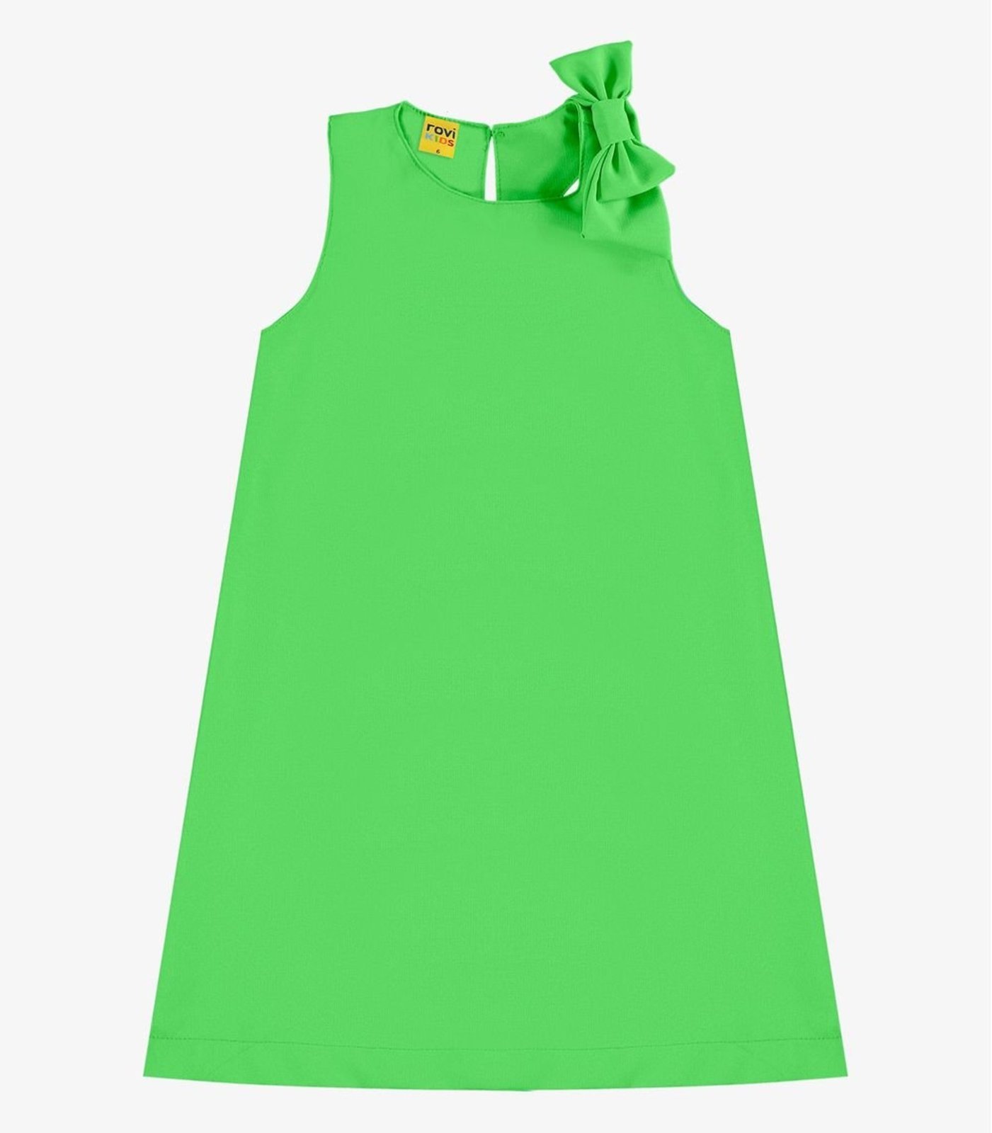 Infantil – Vestido em Crepe Light Rovi Verde