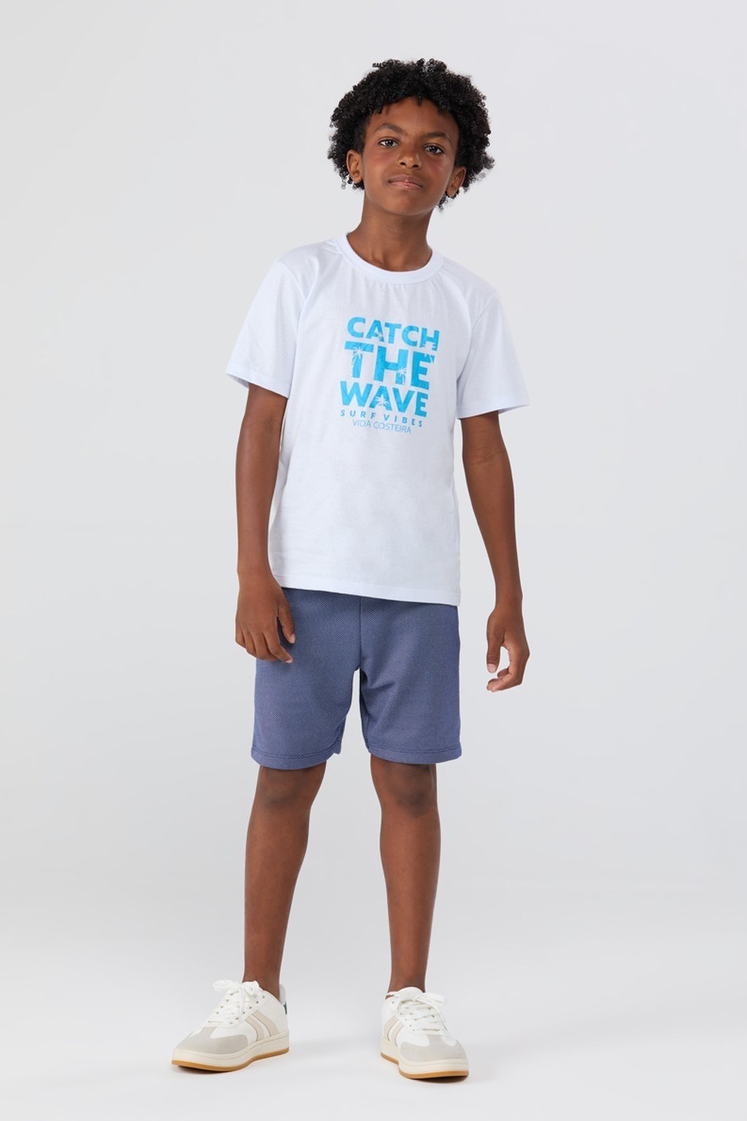 Infantil - Conjunto Masculino de Verão Catch the Wave