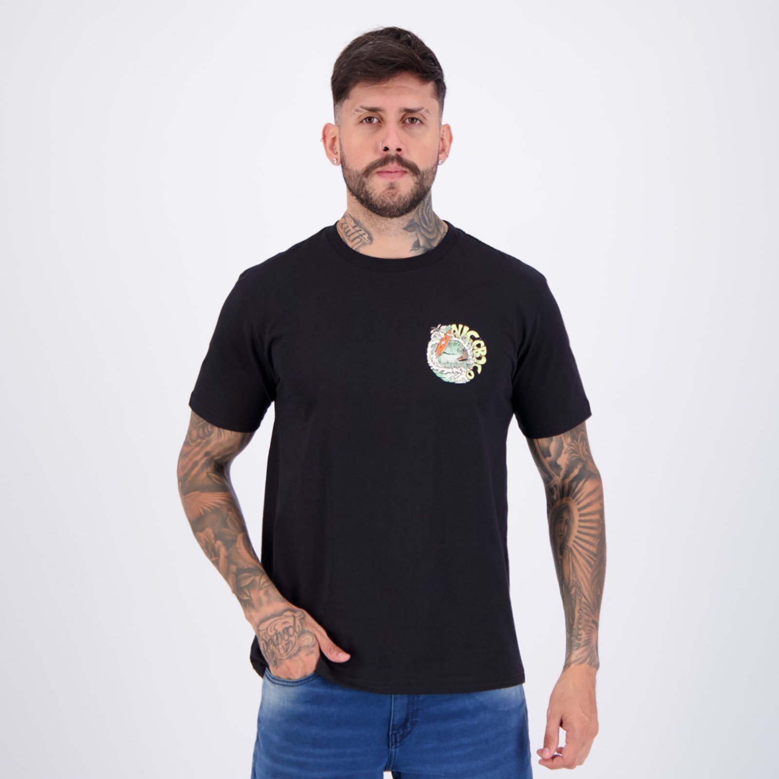 Camiseta Nicoboco Many Preta